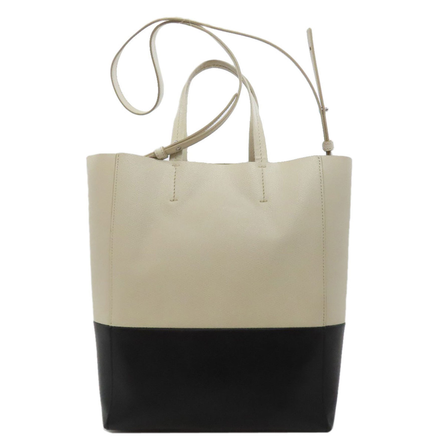 Celine Vertical Cabas Handbag Leather