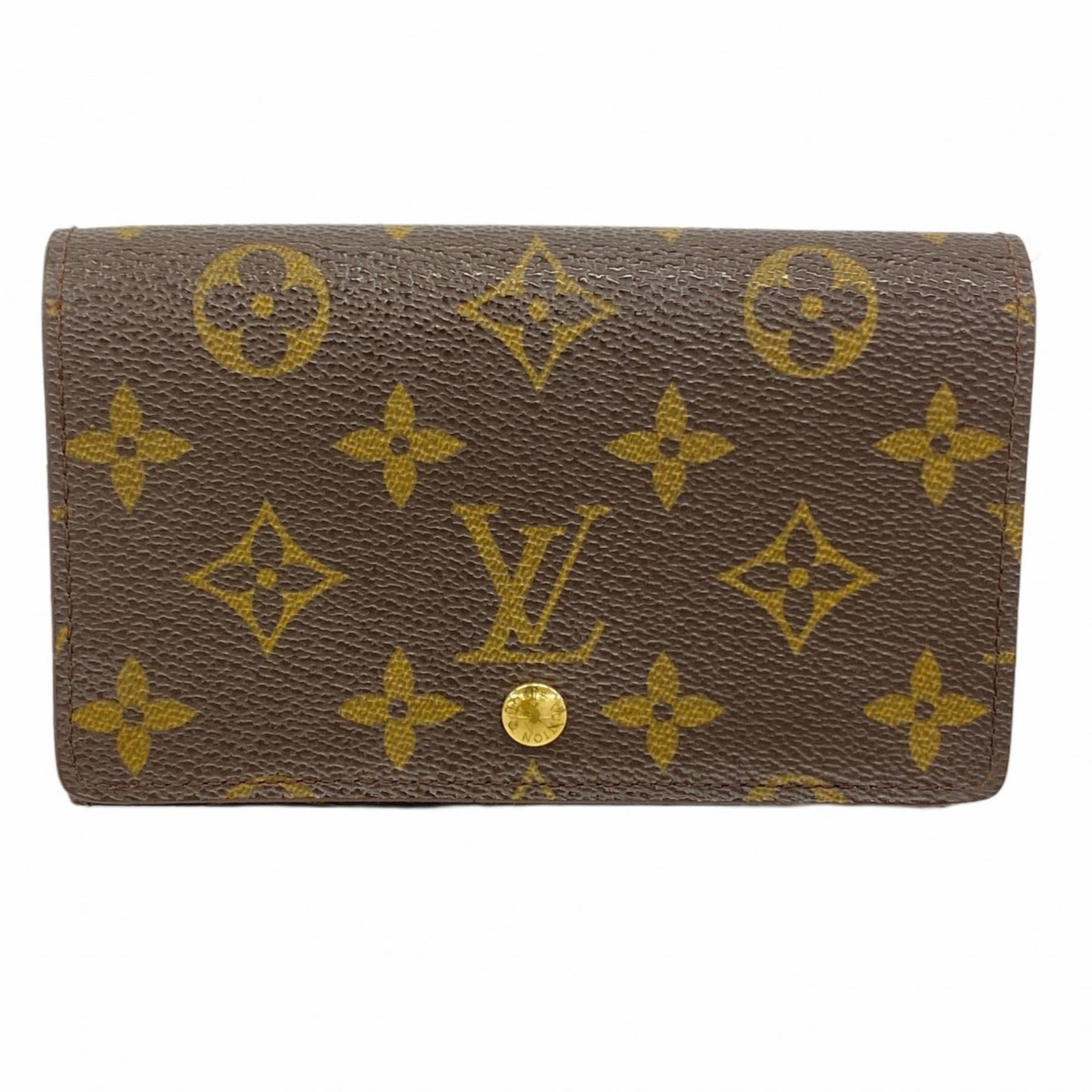 Louis Vuitton Monogram Porte Monnaie-Vieux-Tresor Wallet
