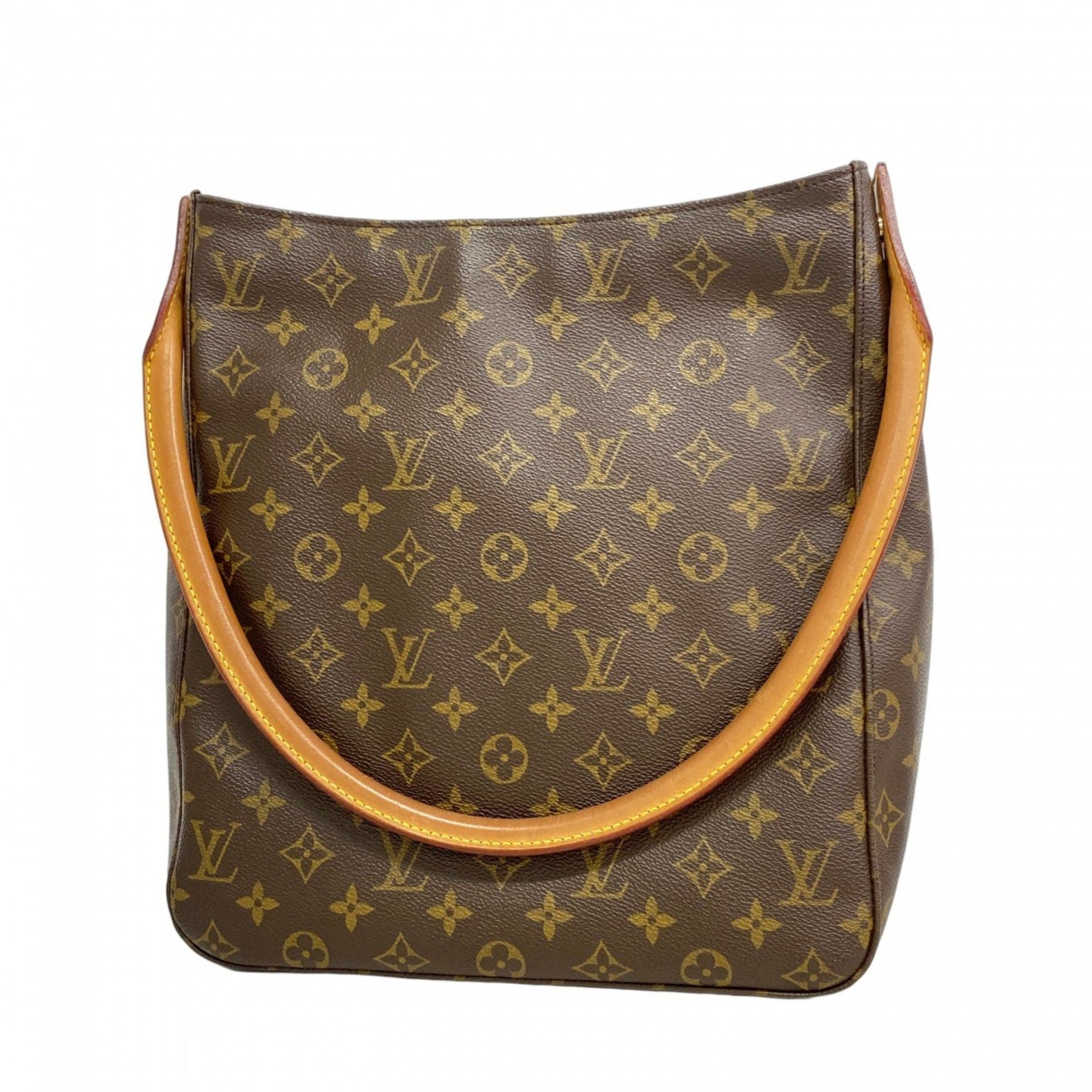 Louis Vuitton Monogram Looping GM Shoulder Bag M51145 Brown Women's