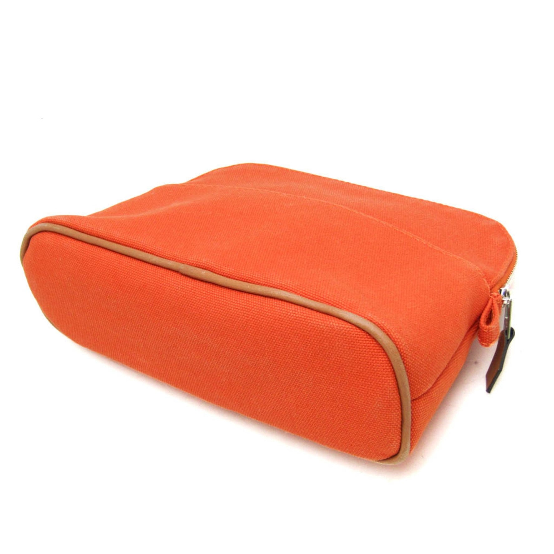 Hermes Bolide Mini 20 Men,Women Cotton Pouch Orange