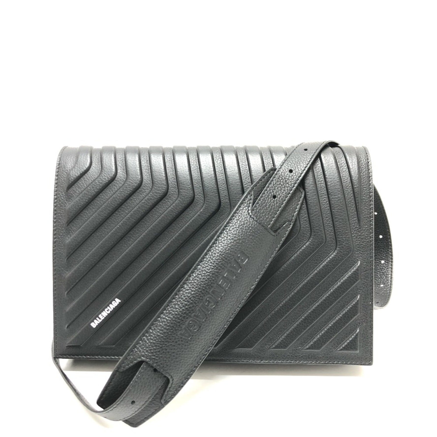 Balenciaga Crossbody bag Shoulder Bag Black SilverHardware