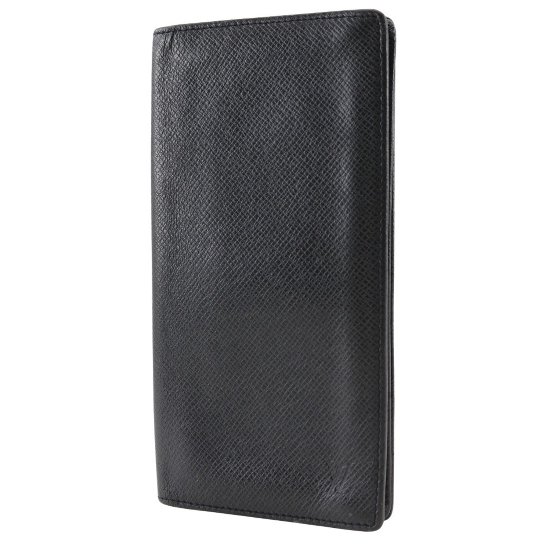 Louis Vuitton LOUIS VUITTON Porto Cartes Crdit Wallet M31002 Taiga Ardoise 2005 CT0075 Men's