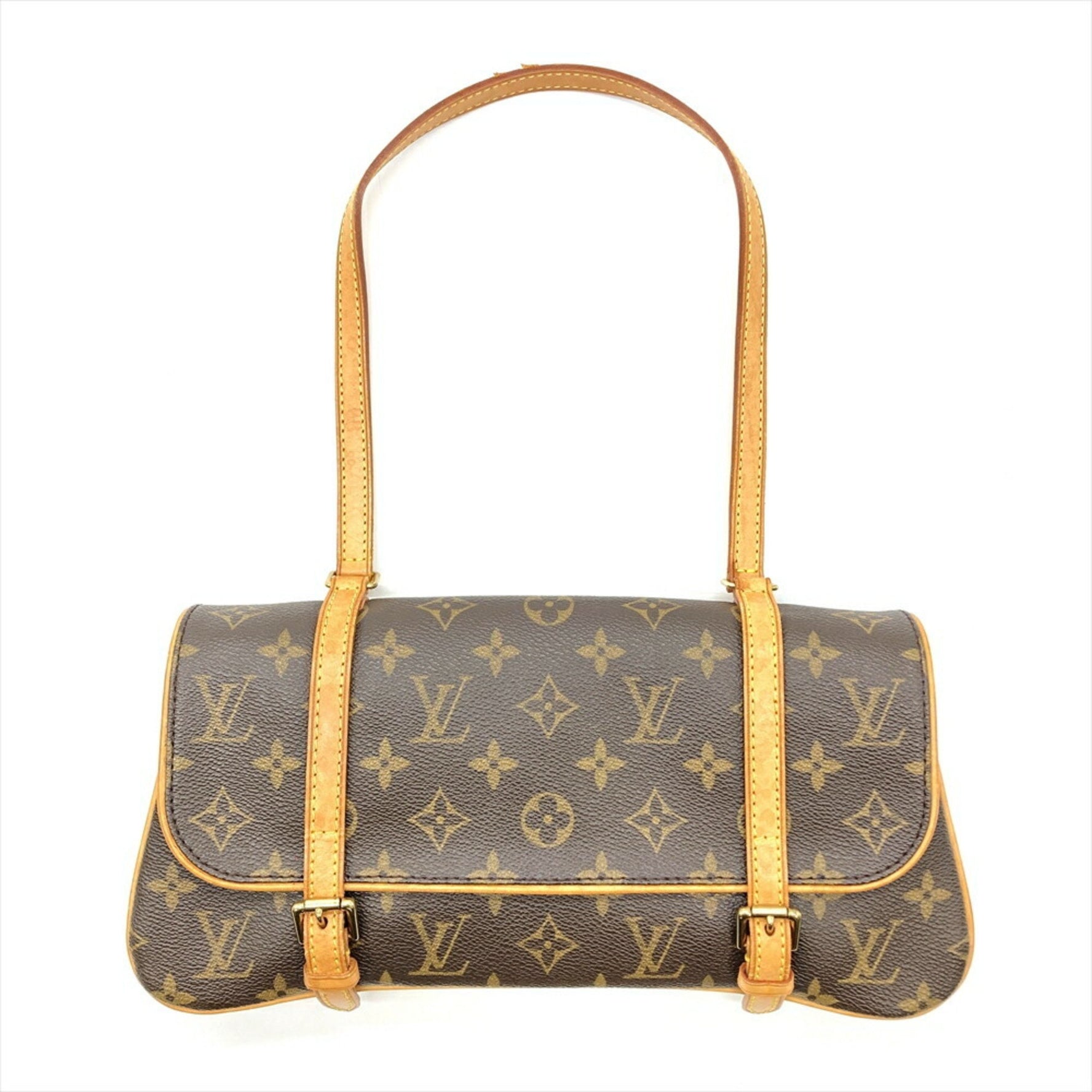 Louis Vuitton Marel Shoulder Bag Monogram Canvas Brown