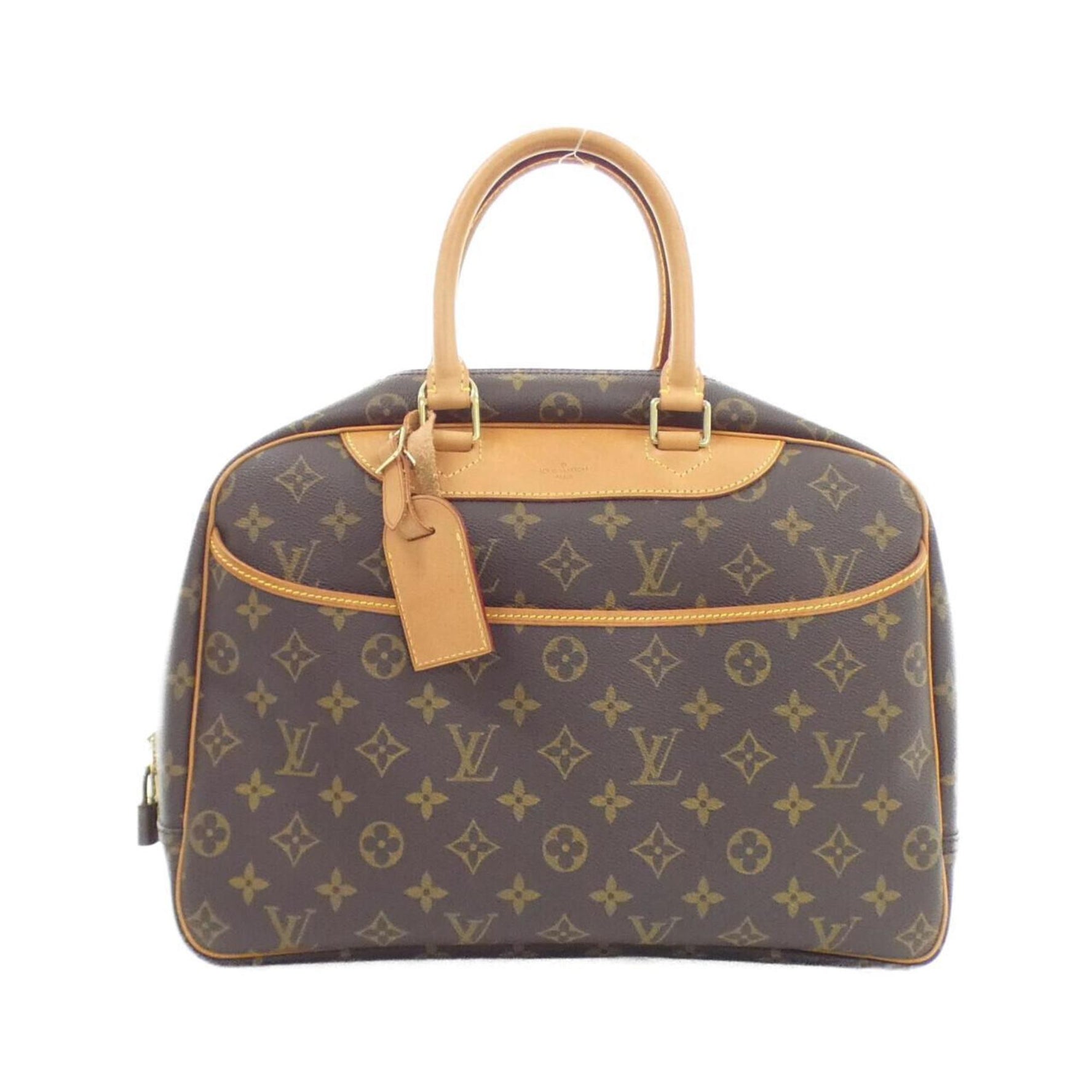 Louis Vuitton Monogram Bowling Vanity Handbag
