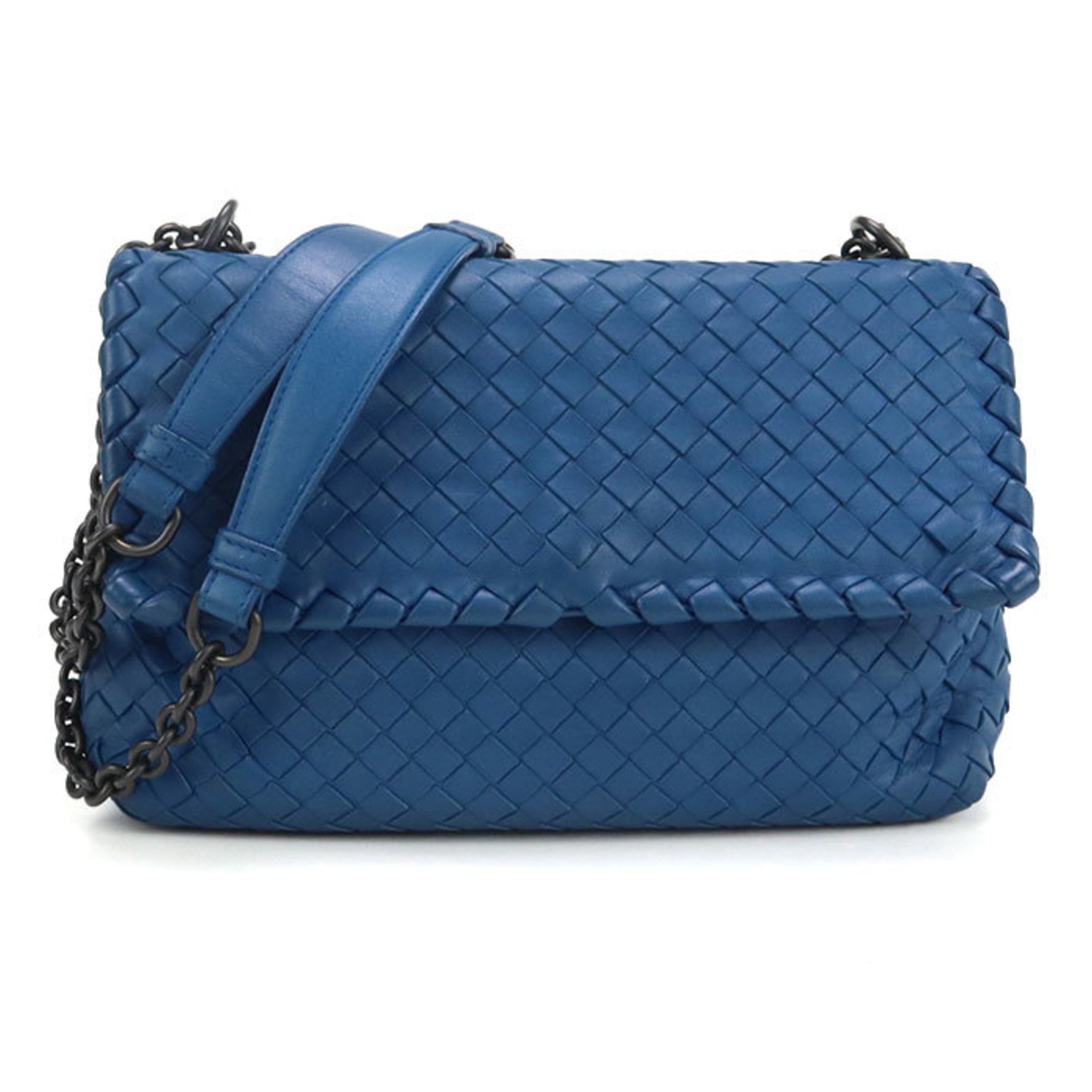 BOTTEGA VENETA Intrecciato Chain Shoulder Bag