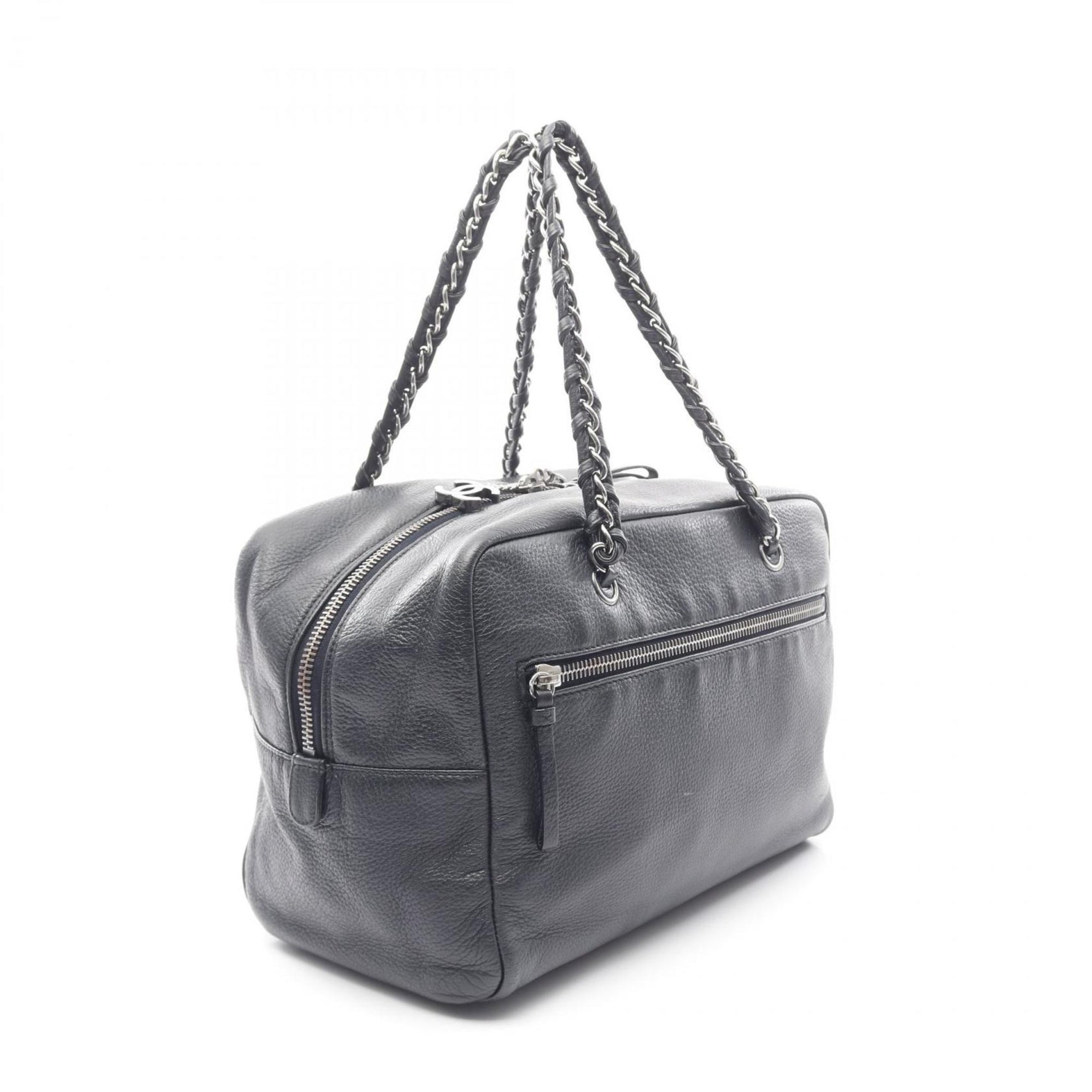 Chanel Coco Mark handbag, leather