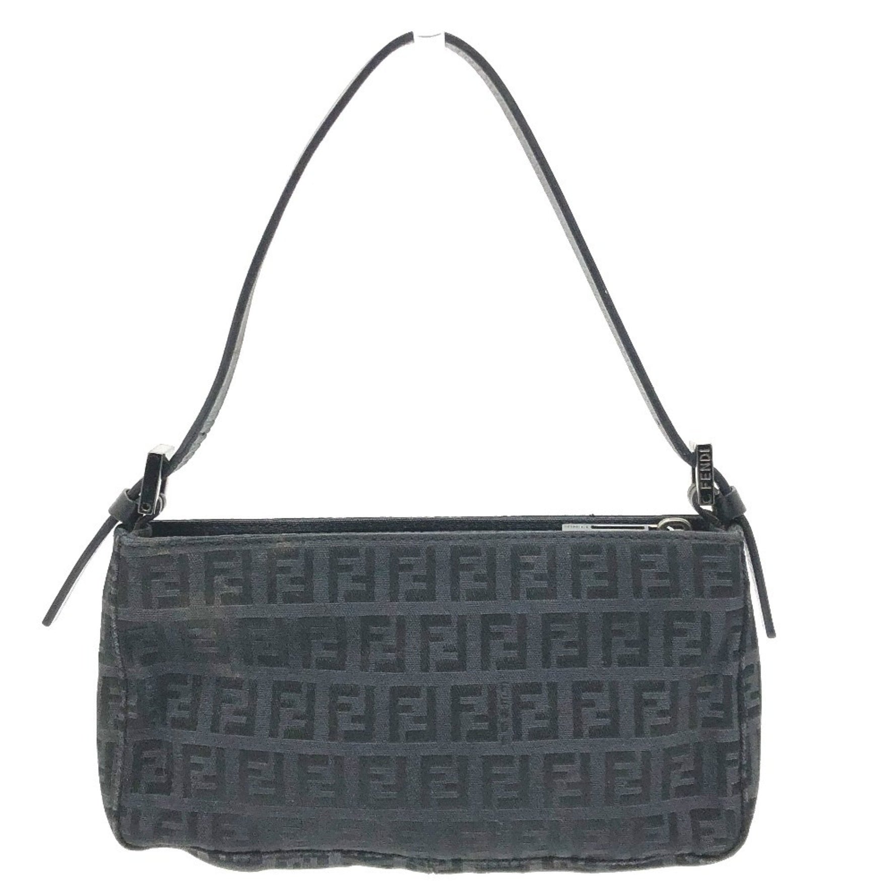 FENDI Zucca print FF logo handbag, mini bag, accessory pouch, canvas