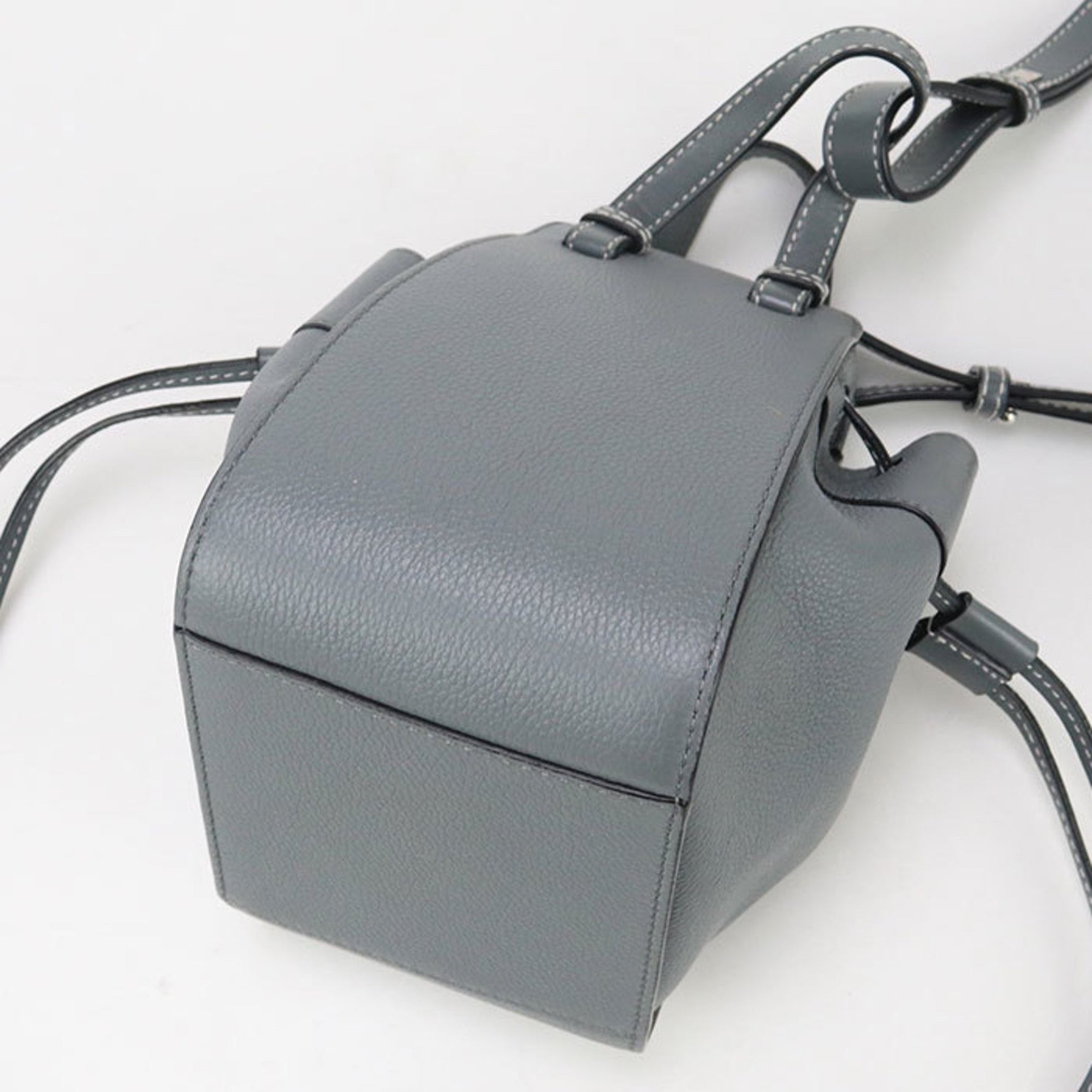 LOEWE Hammock Bag Mini in Grey