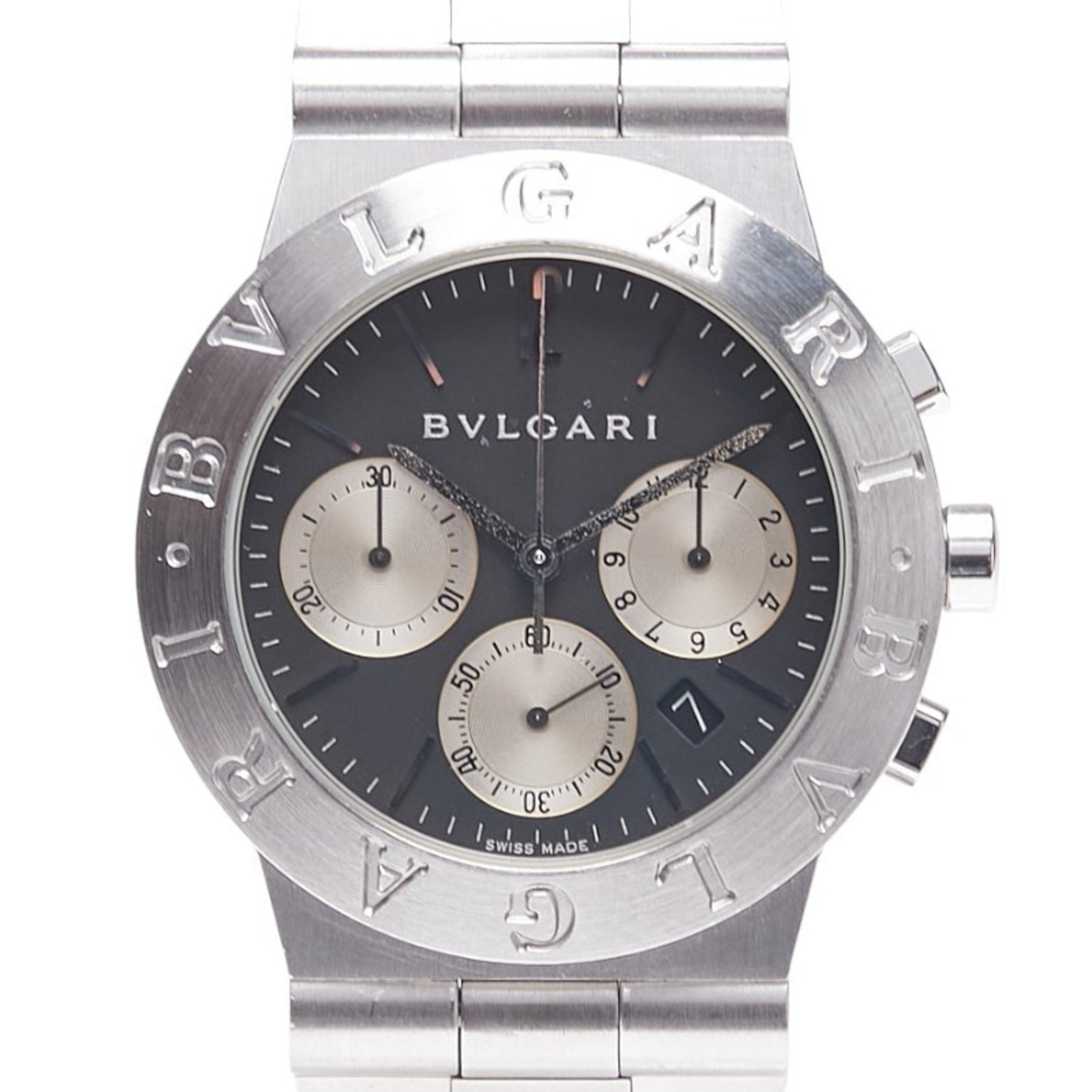 Bvlgari Diagono Sport Watch Automatic Dial Stainless Steel