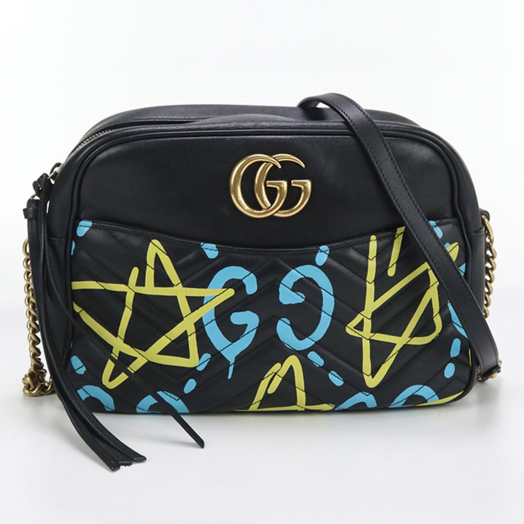 GUCCI GG Marmont Shoulder Bag Chain