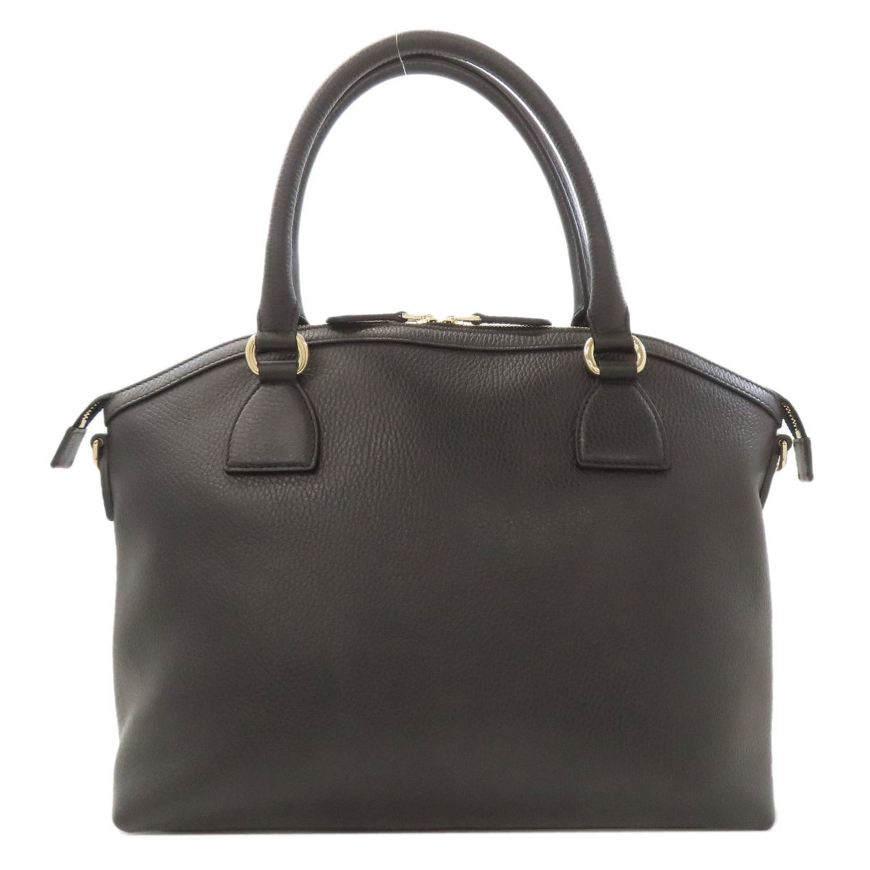Gucci Outlet Interlocking G Handbag in Calfskin Leather
