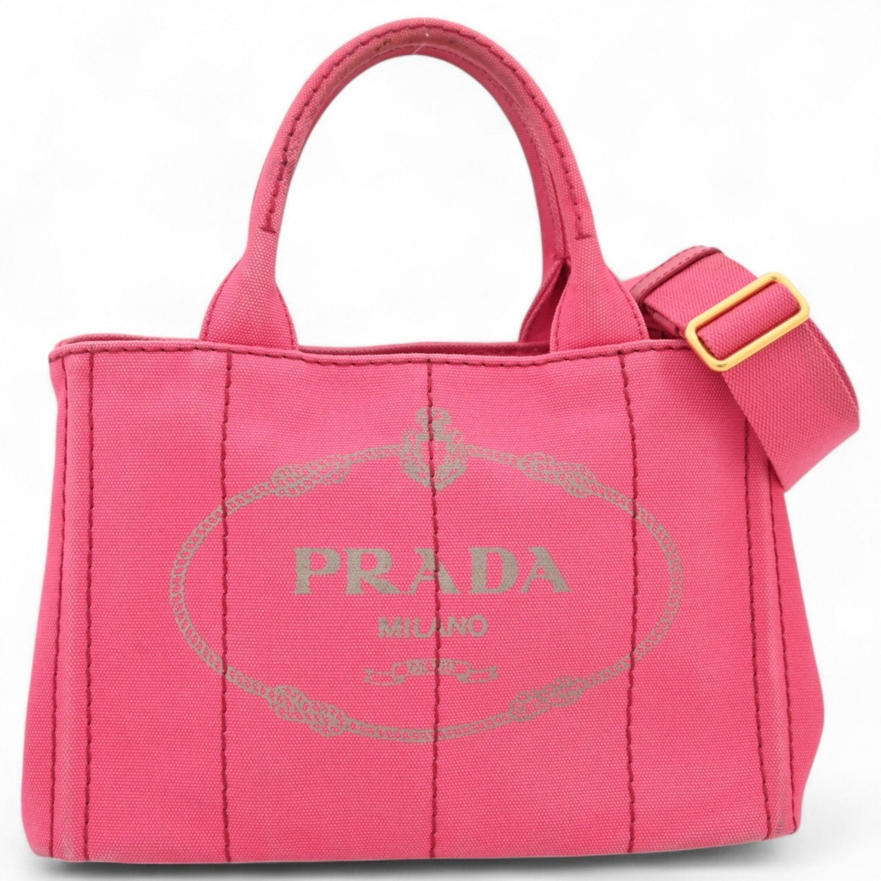 Prada Mini Canapa Denim x Handbag