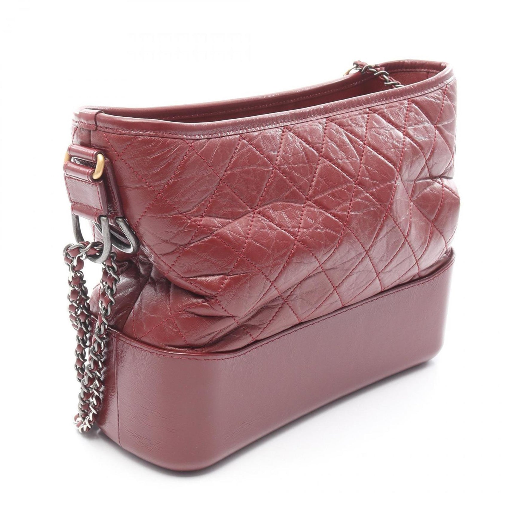 CHANEL Gabrielle de Large Hobo Shoulder Bag in Calfskin Leather