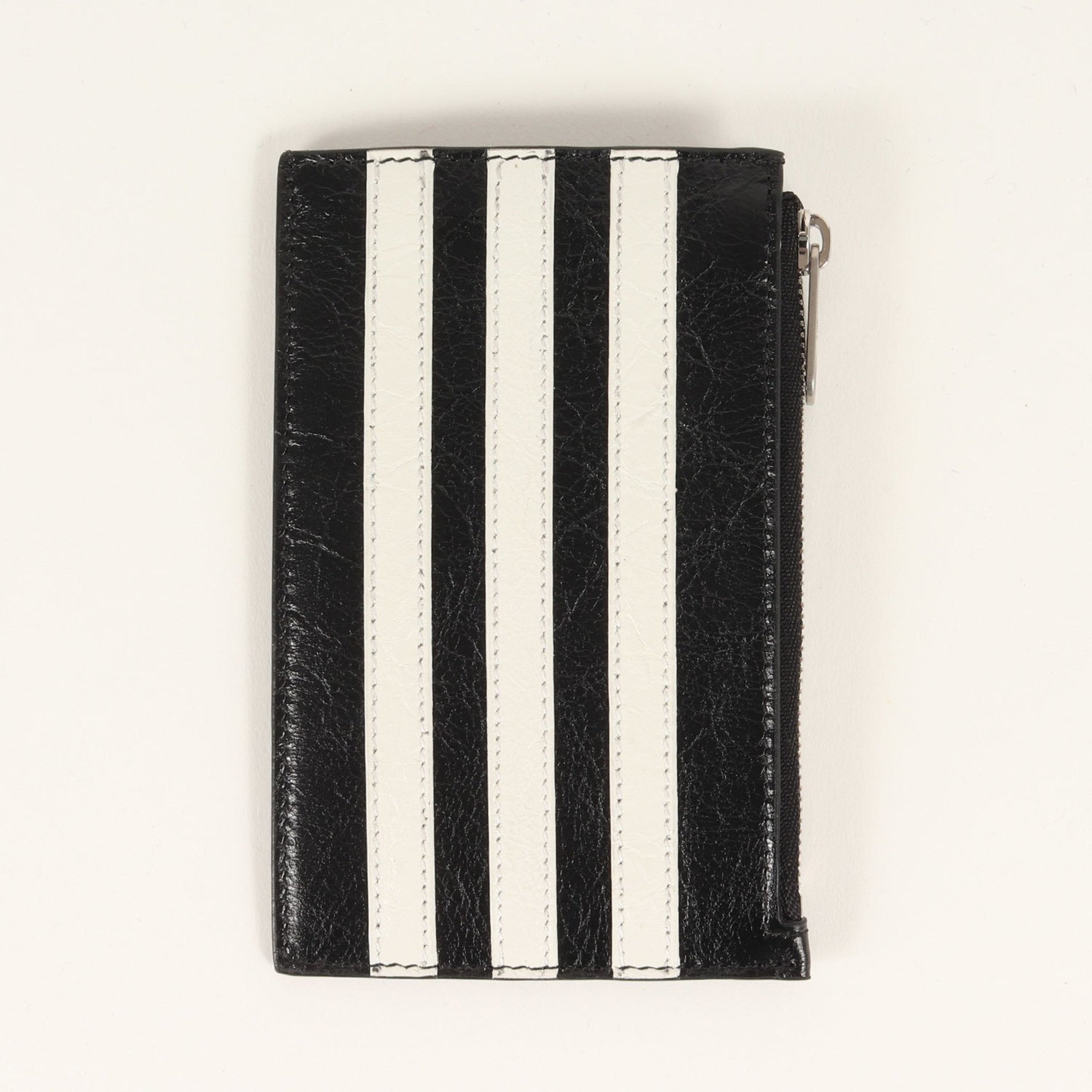 BALENCIAGA adidas Trefoil Leather Fragment Case (721896) Black Collaboration