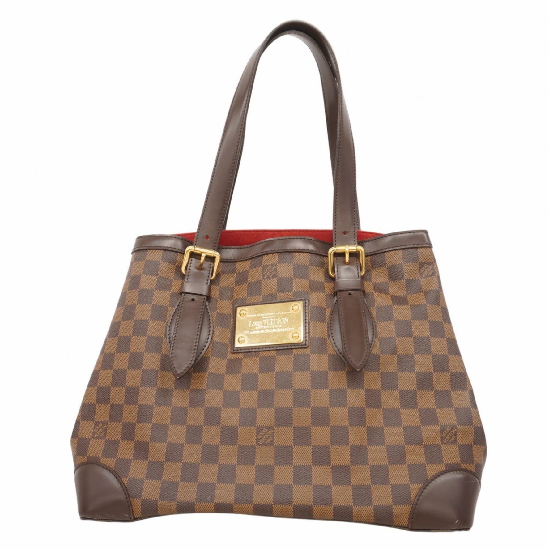 Louis Vuitton Damier Hampstead MM Tote Bag N51204 Ebene for Women