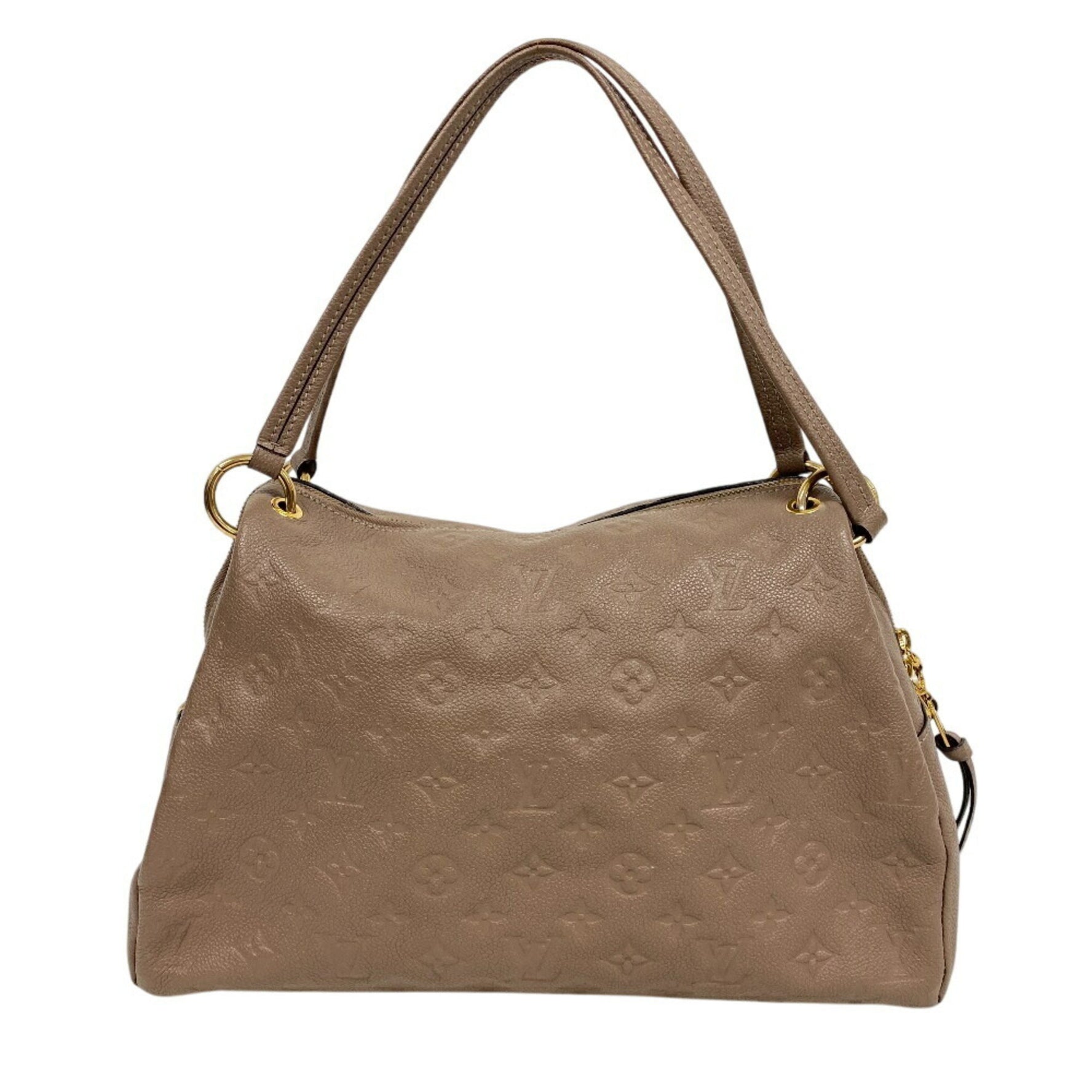 LOUIS VUITTON Louis Vuitton M43927 Pontu PM Shoulder Bag Mobo Glam Empreinte Handbag High Women's Beige
