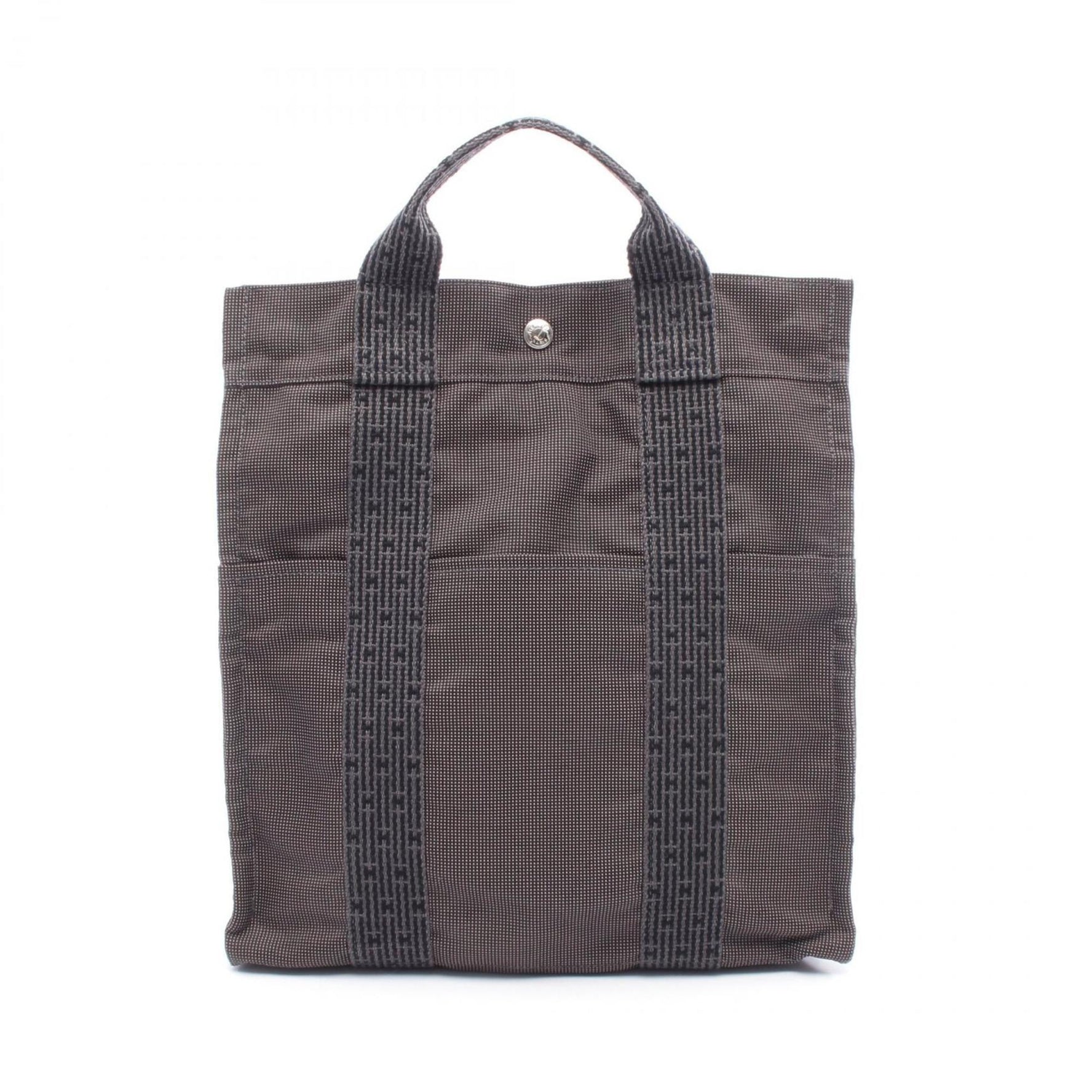 Hermes Hermès Air Line Ad MM Rucksack, Nylon Canvas, Men's and
