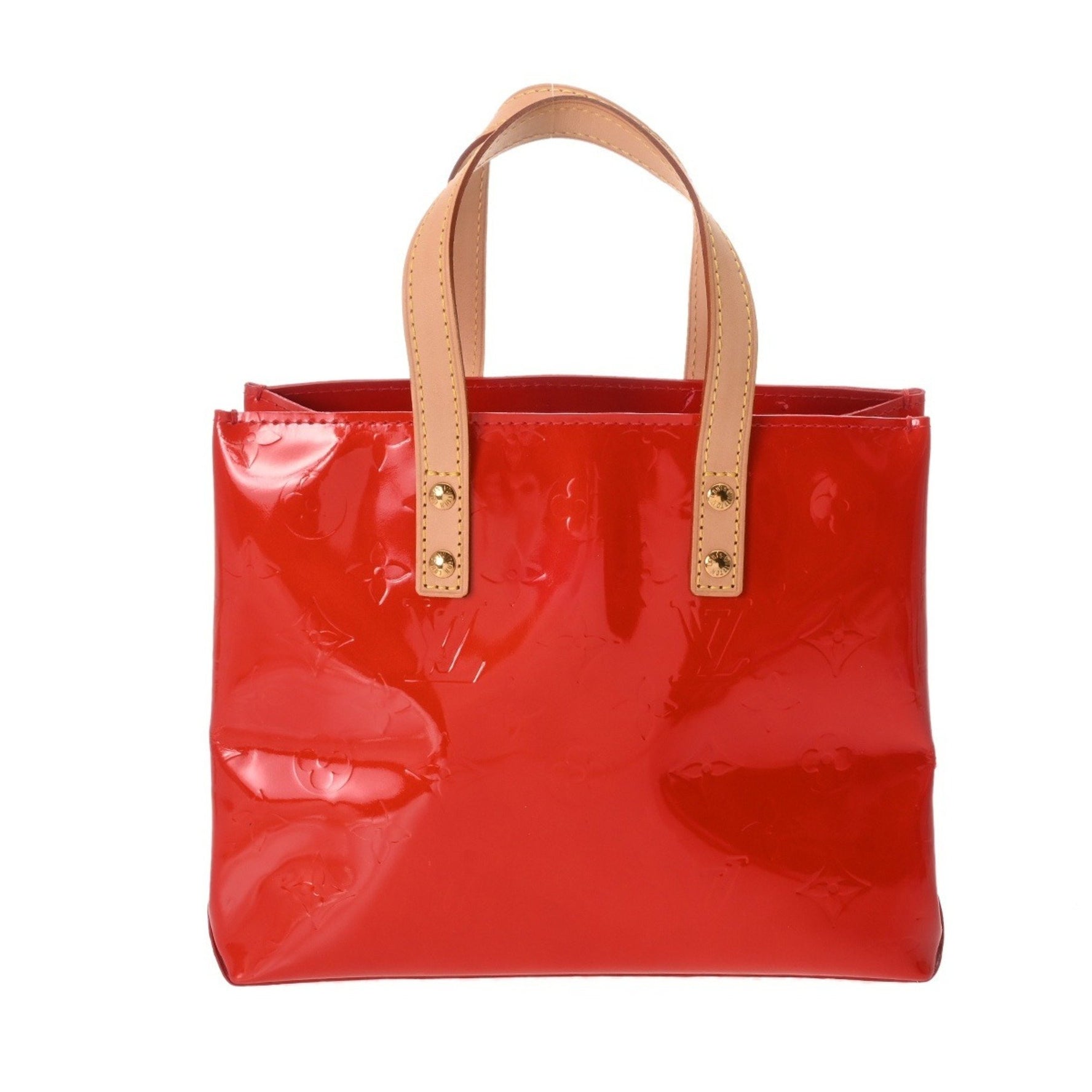 LOUIS VUITTON Monogram Vernis Lead PM Handbag, AB Rank, Pre-owned, Ginzo