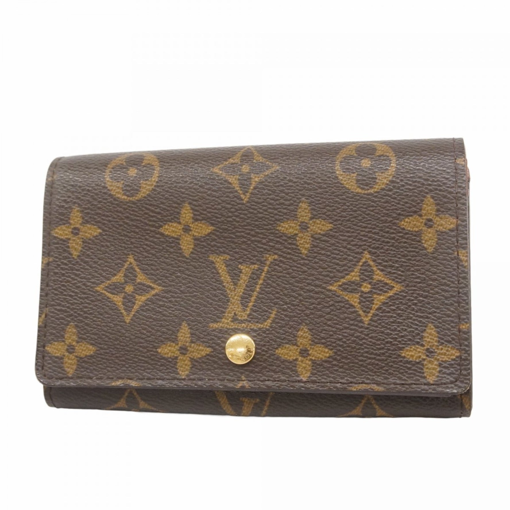 Louis Vuitton Monogram Porte Monnaie-Vieux-Tresor Wallet