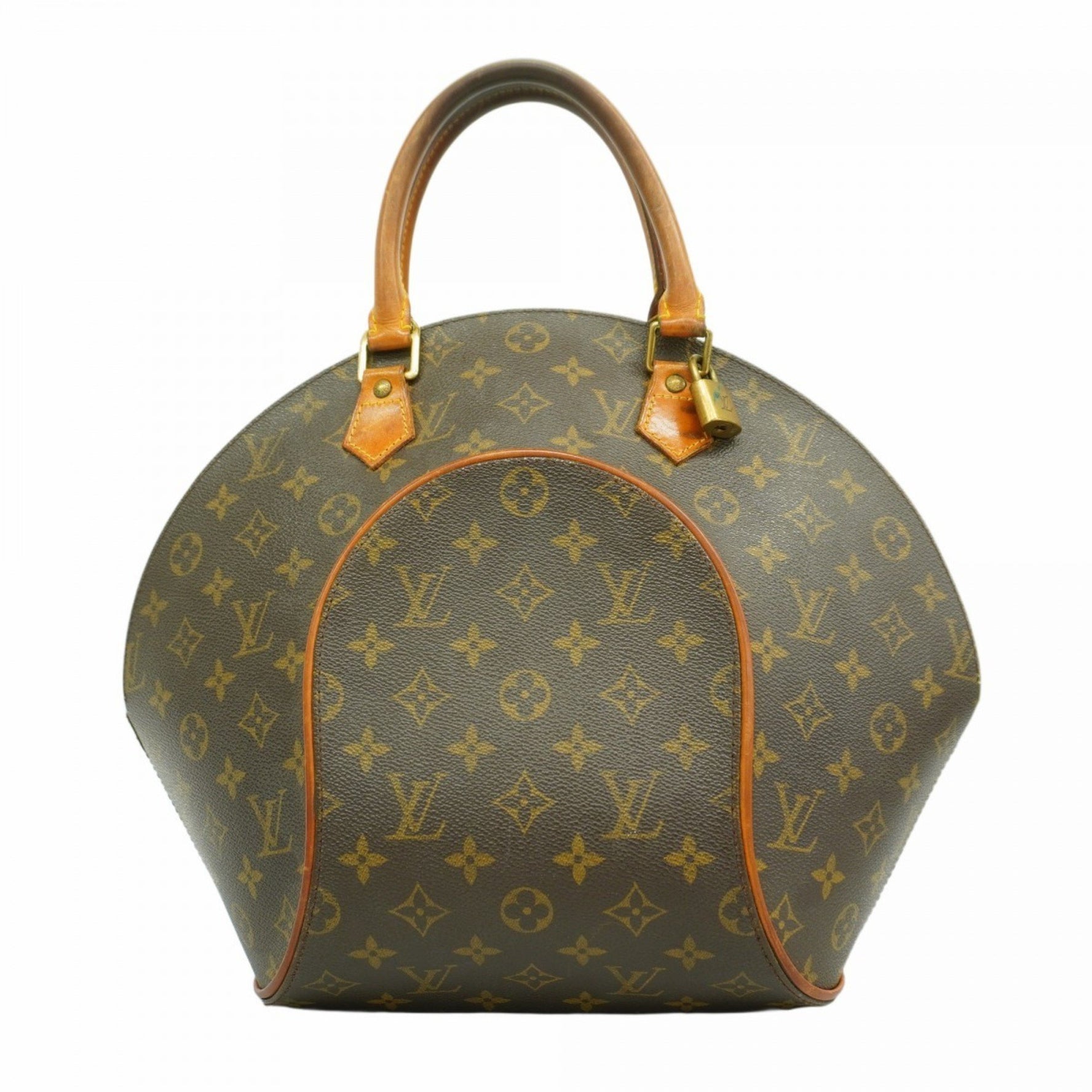 Louis Vuitton Monogram Ellipse MM Handbag M51126 Brown Women's