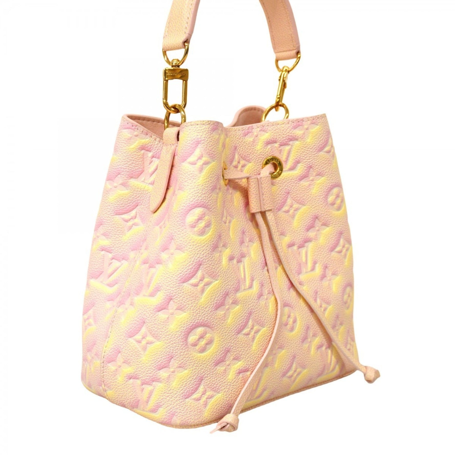 Louis Vuitton Monogram Empreinte Summer Stardust NeoNoe BB Handbag Light Pink Bag