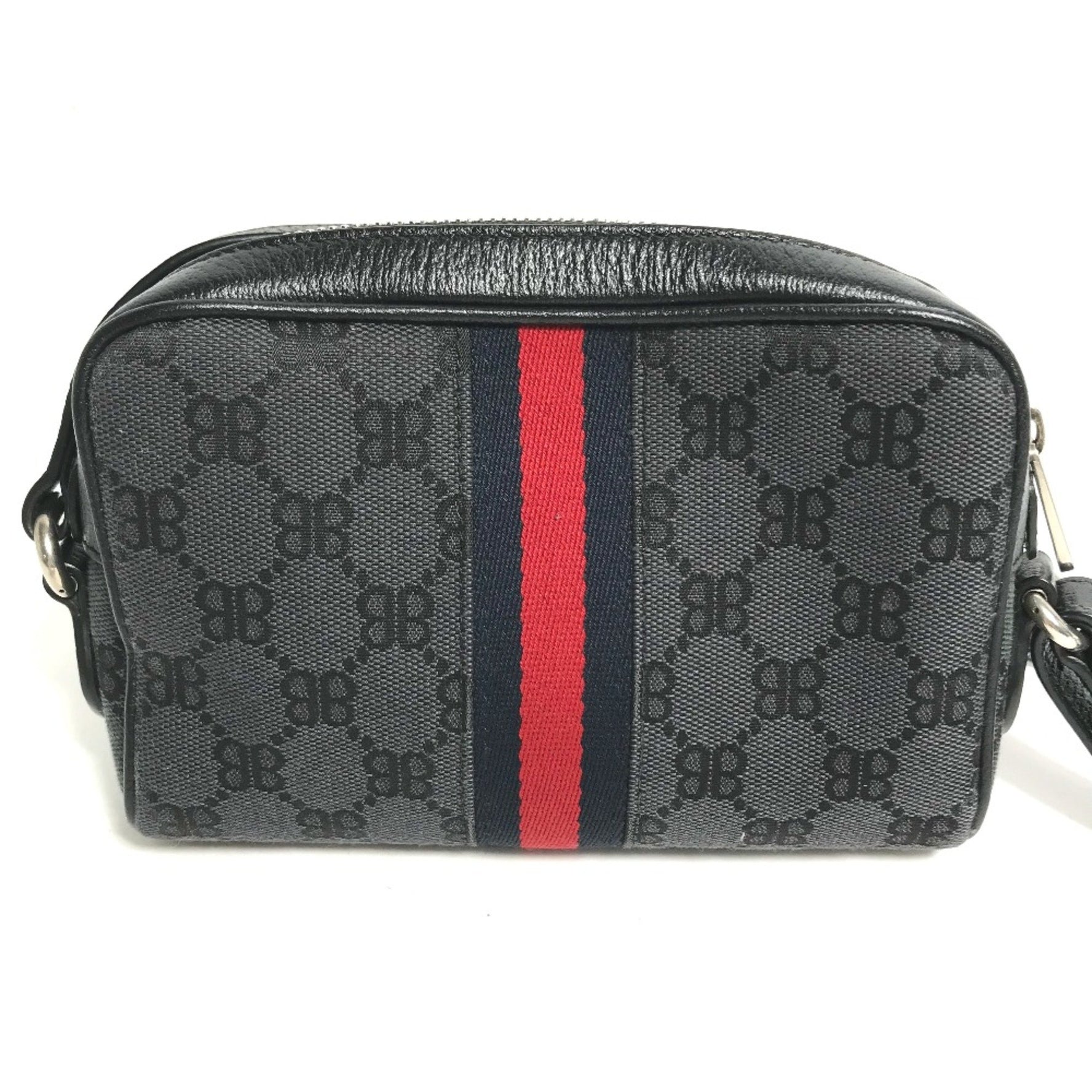 Gucci Balenciaga Balenciaga collaboration Pochette Crossbody bag Shoulder Bag Black