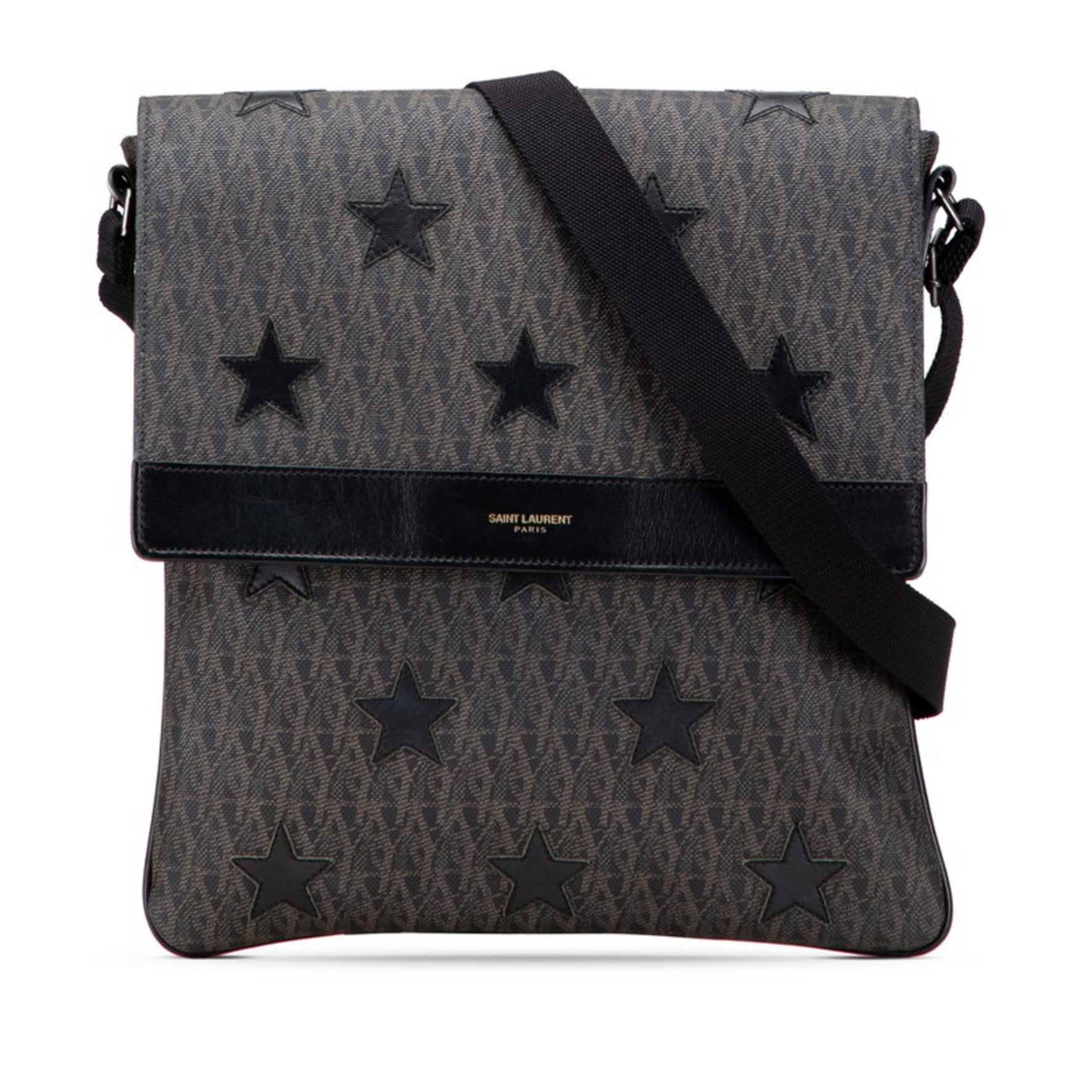 Saint Laurent Star Shoulder Bag in Leather