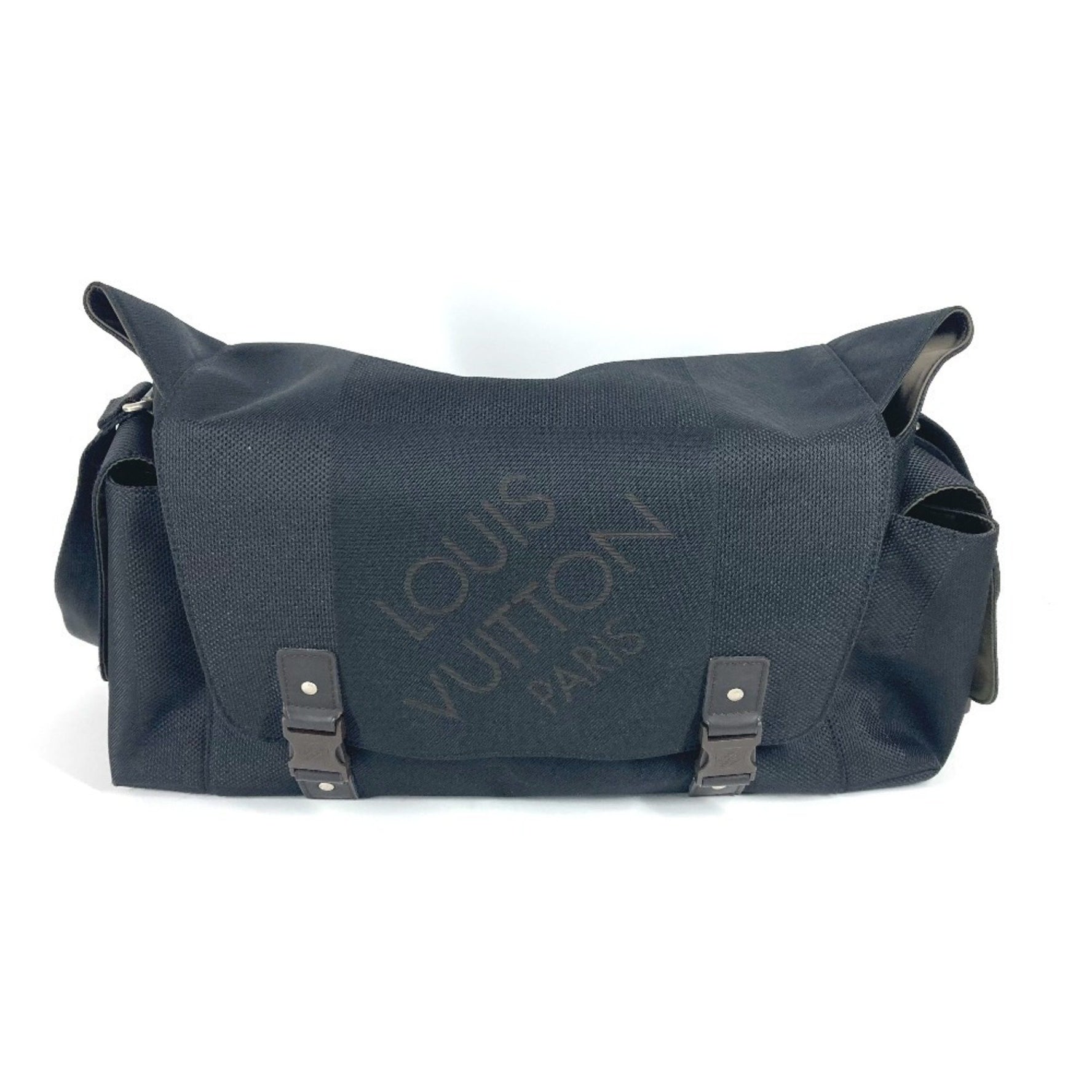 Louis Vuitton Damier Geant Perrier Crossbody Bag Flap Shoulder Canvas Men's