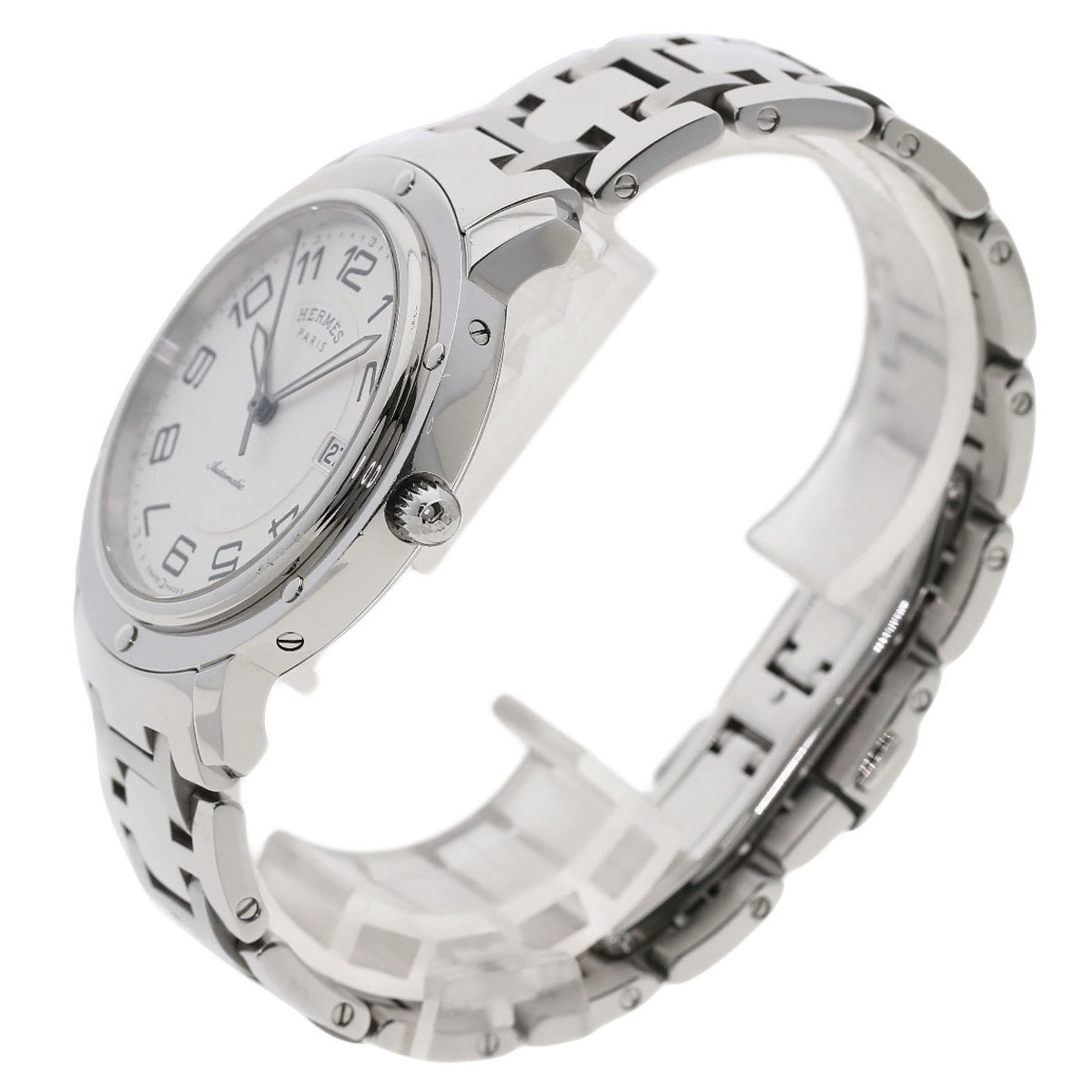 Hermès Clipper Classic Stainless Steel Watch