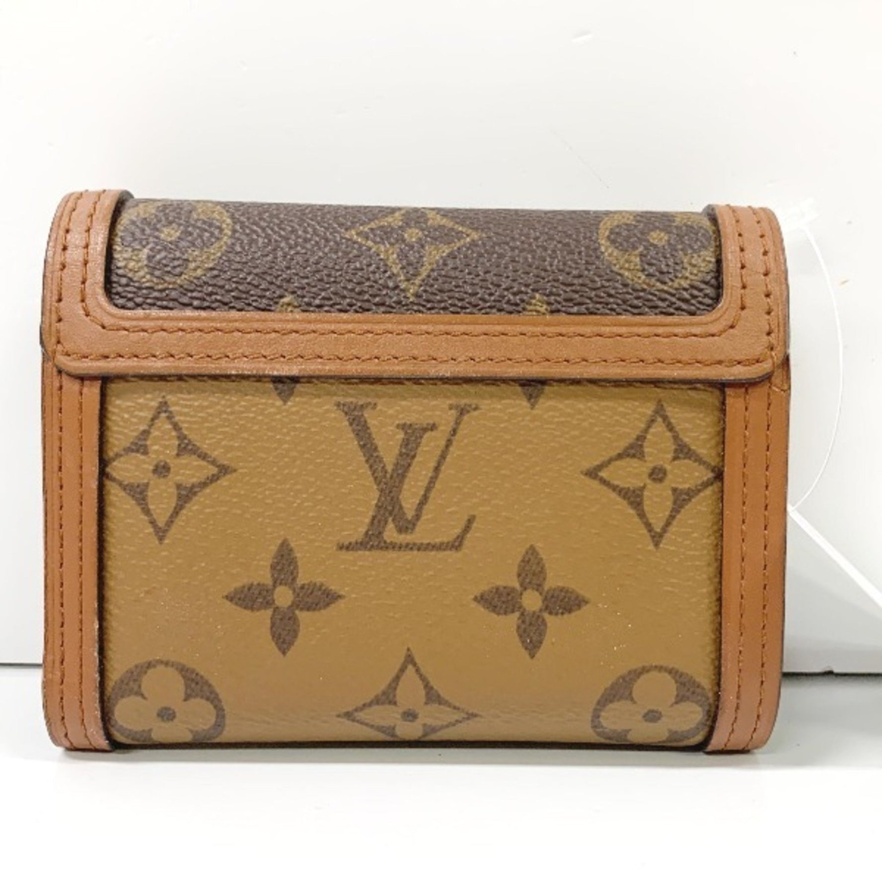 Louis Vuitton Portefeuil Dauphine Monogram Compact Coin Case LV