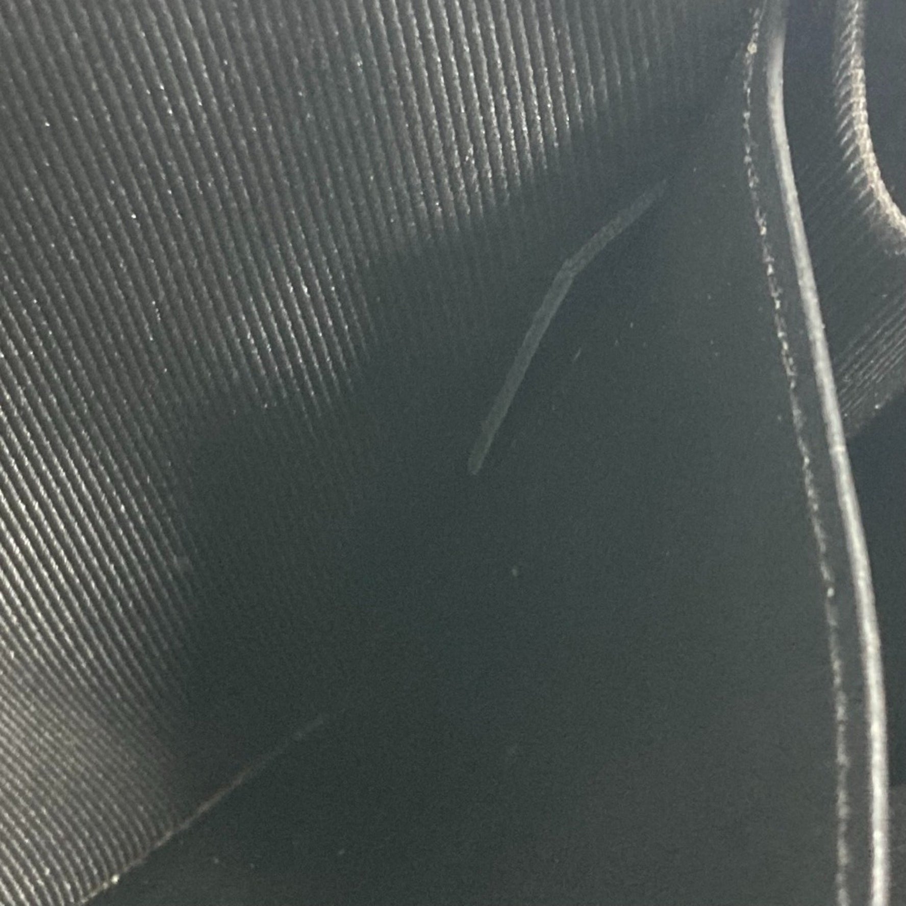 LOUIS VUITTON M68986 Monogram Soft Trunk Clutch Long Wallet Pouch Bag Taurillon Leather Men's Black