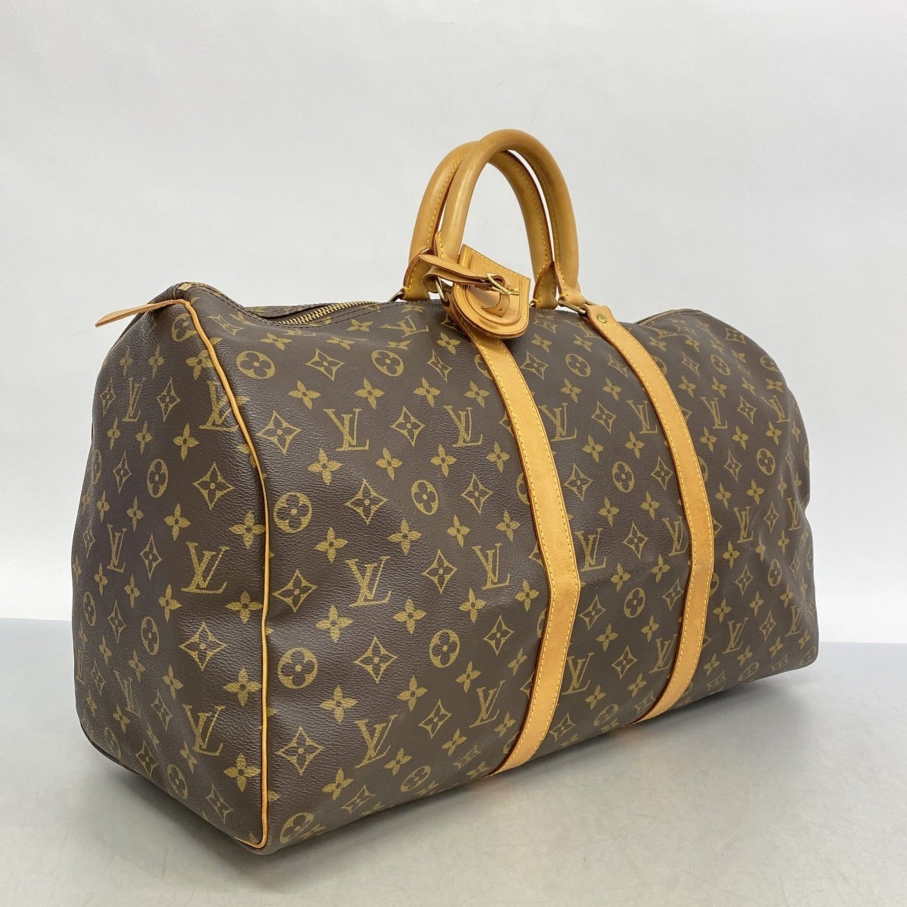 Louis Vuitton Monogram Keepall 50 Boston Bag Men's and