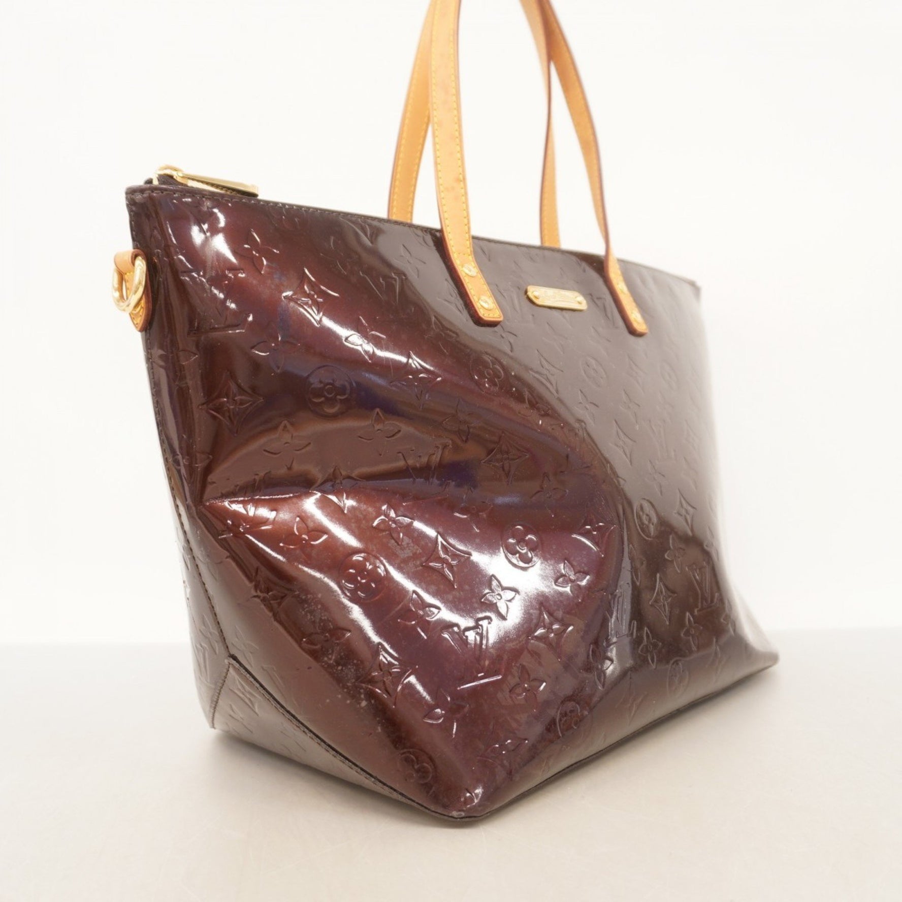 Louis Vuitton Vernis Peruvian GM Handbag Amaranth