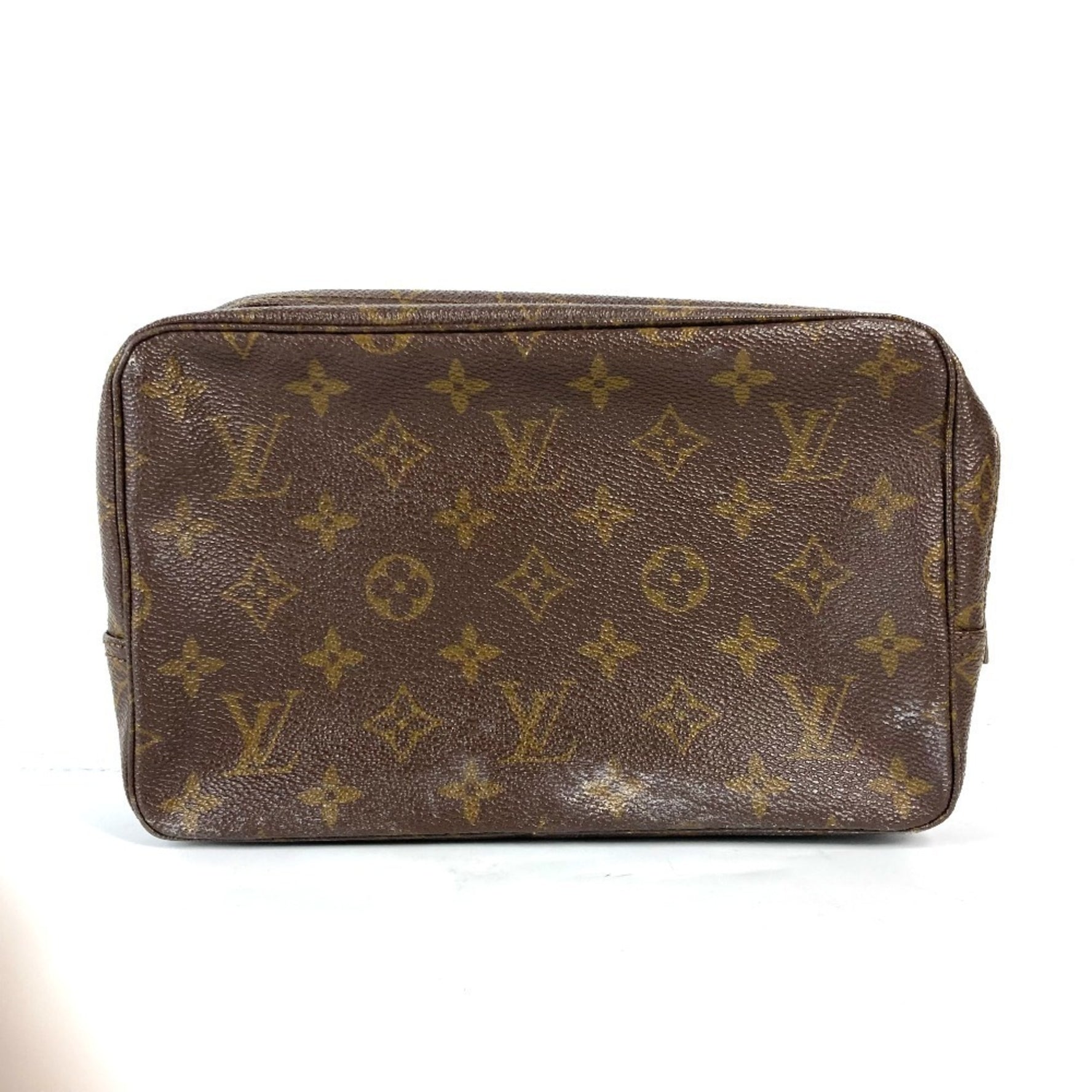 Louis Vuitton Monogram True Toilet 23 Makeup Pouch, Cosmetic Multi-Pouch, Canvas, Brown