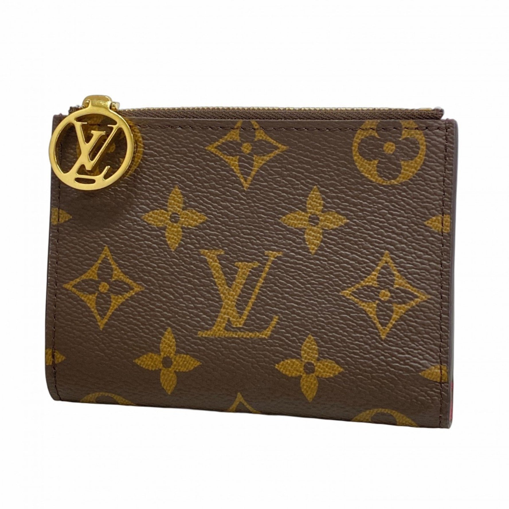 Louis Vuitton Monogram Portefeuille Lisa Wallet M11380 Brown Women's