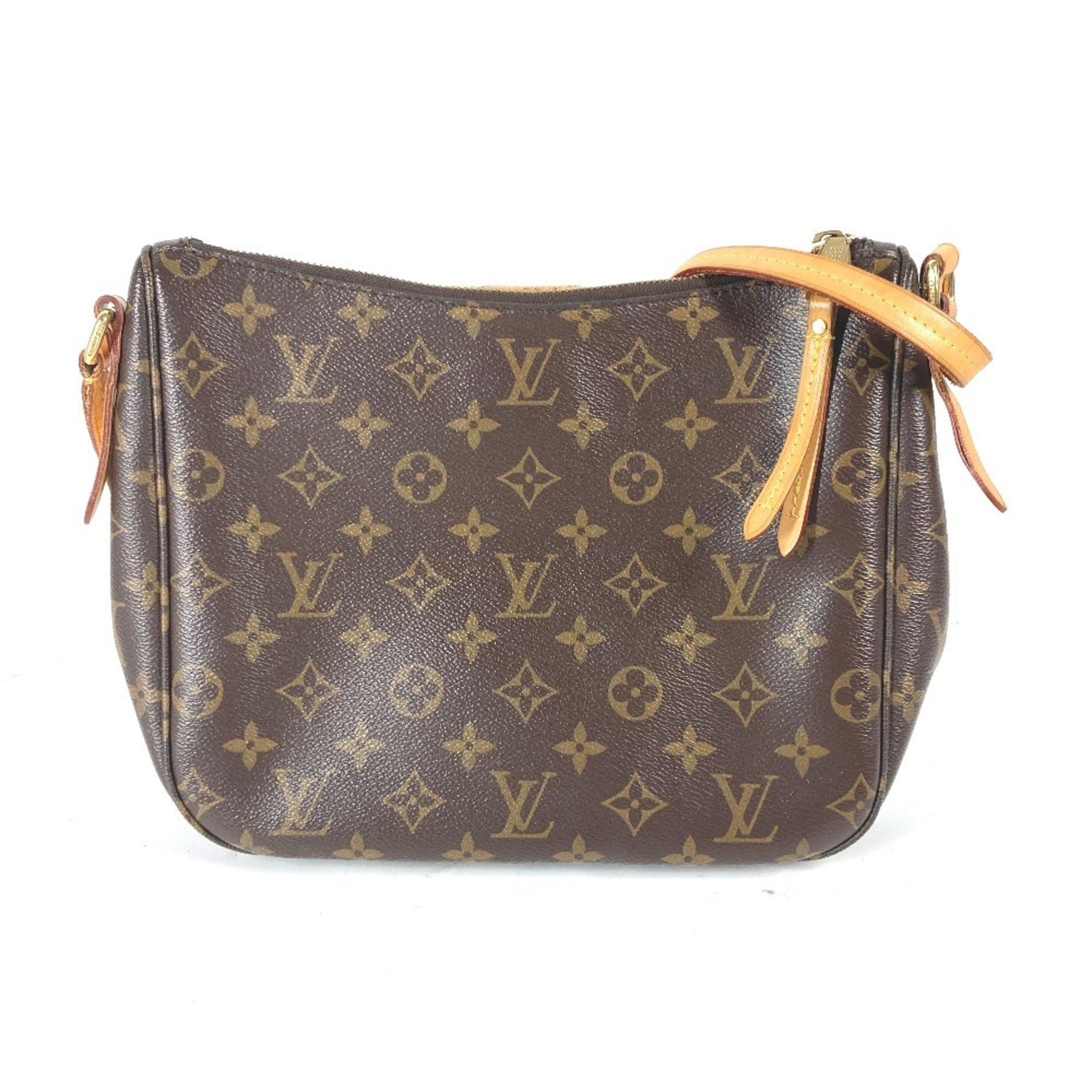LOUIS VUITTON M41679 Monogram Mabillon Pochette Shoulder Bag Canvas Women's Brown