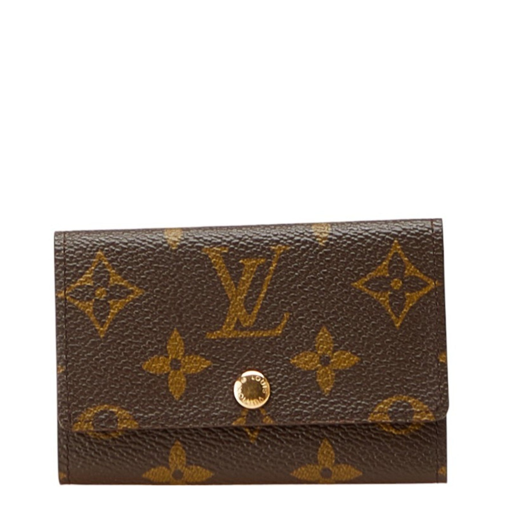 Louis Vuitton Monogram Multicle 6 Key Case PVC Leather