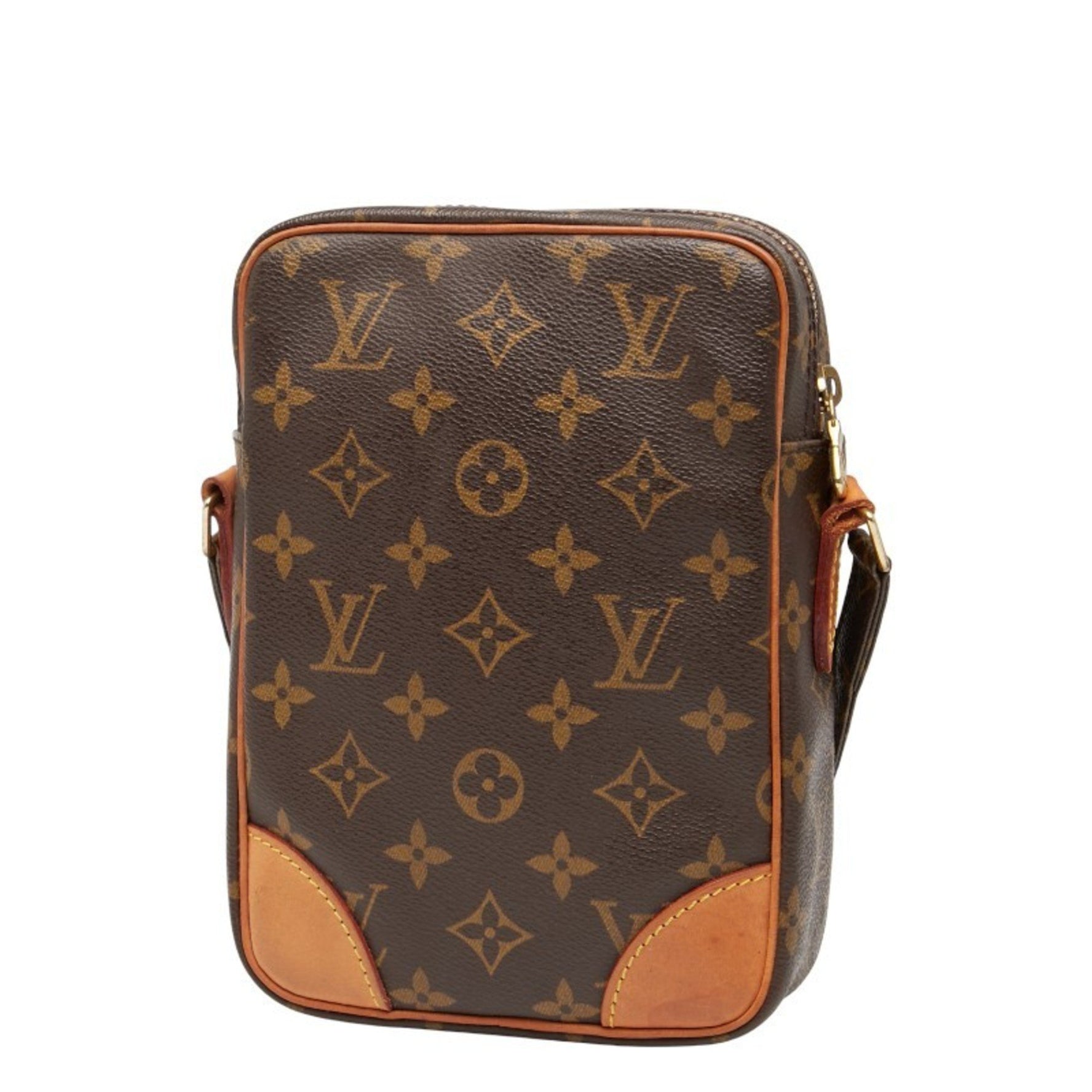 Louis Vuitton Monogram Danube Crossbody Shoulder Bag Leather LOUIS VUITTON
