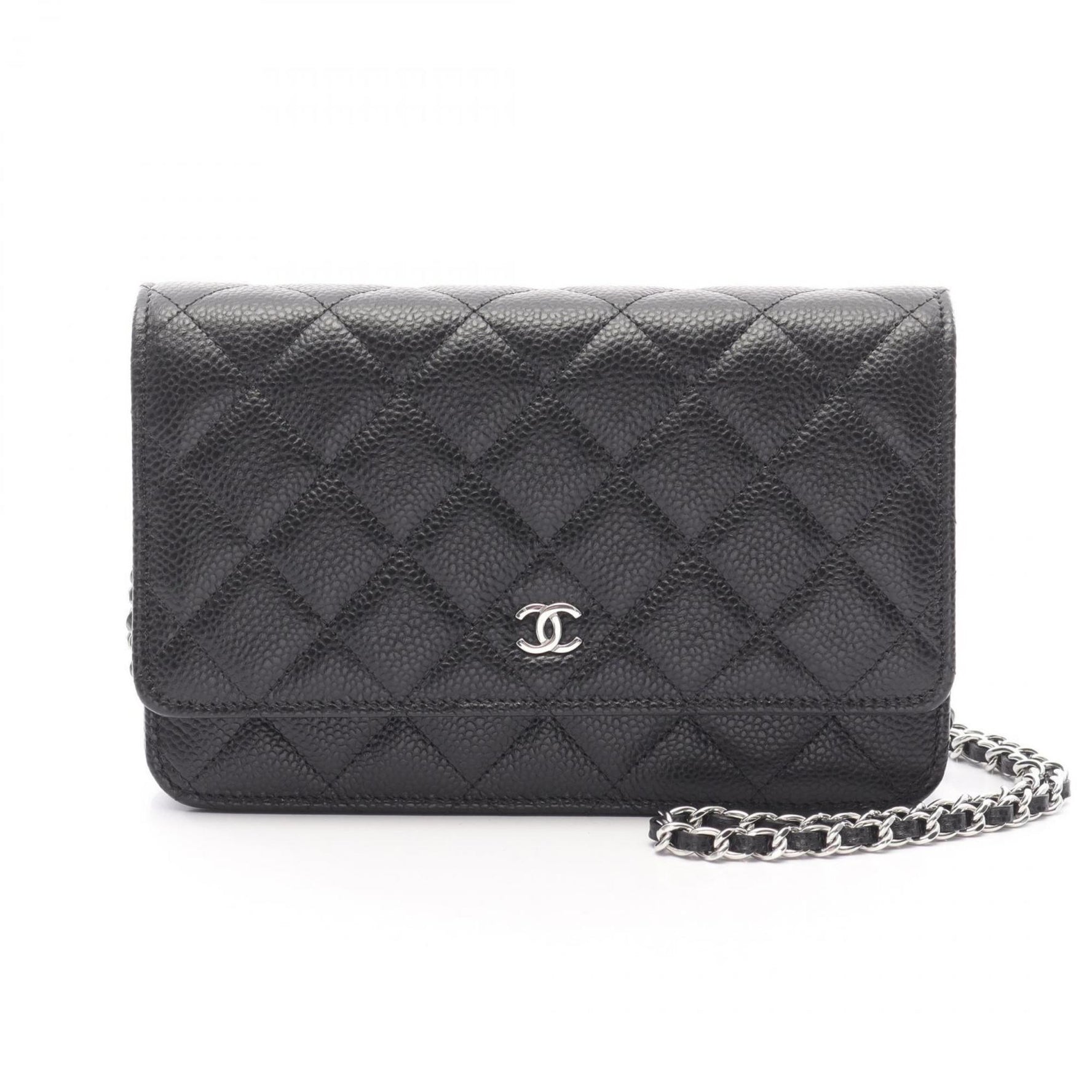 CHANEL Matelasse Shoulder Bag, Calfskin Leather
