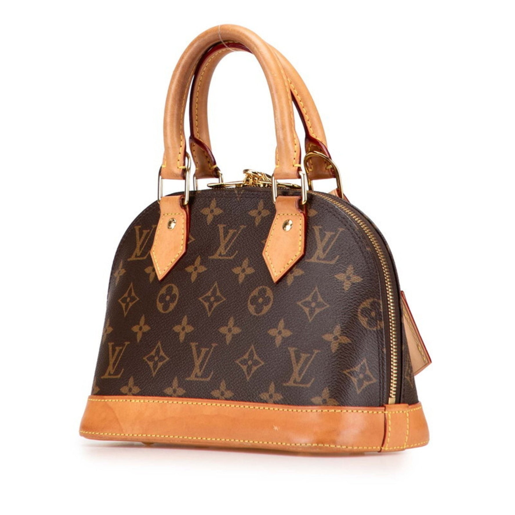 Louis Vuitton Monogram Alma BB Handbag/Shoulder Bag, Leather, LOUIS VUITTON