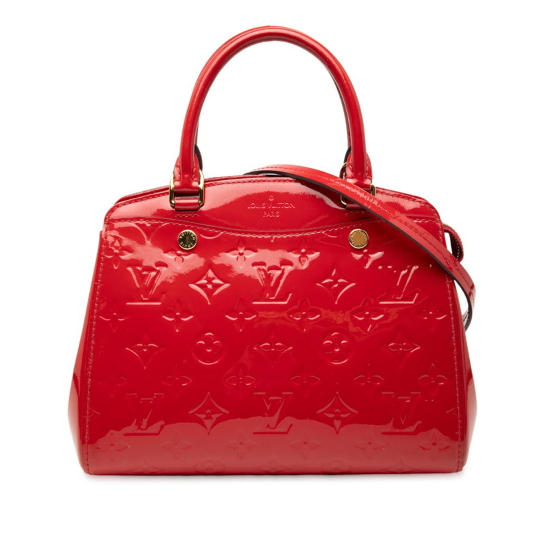 Louis Vuitton Monogram Vernis Blair PM Handbag/Shoulder Bag, Red Patent Leather, LOUIS VUITTON