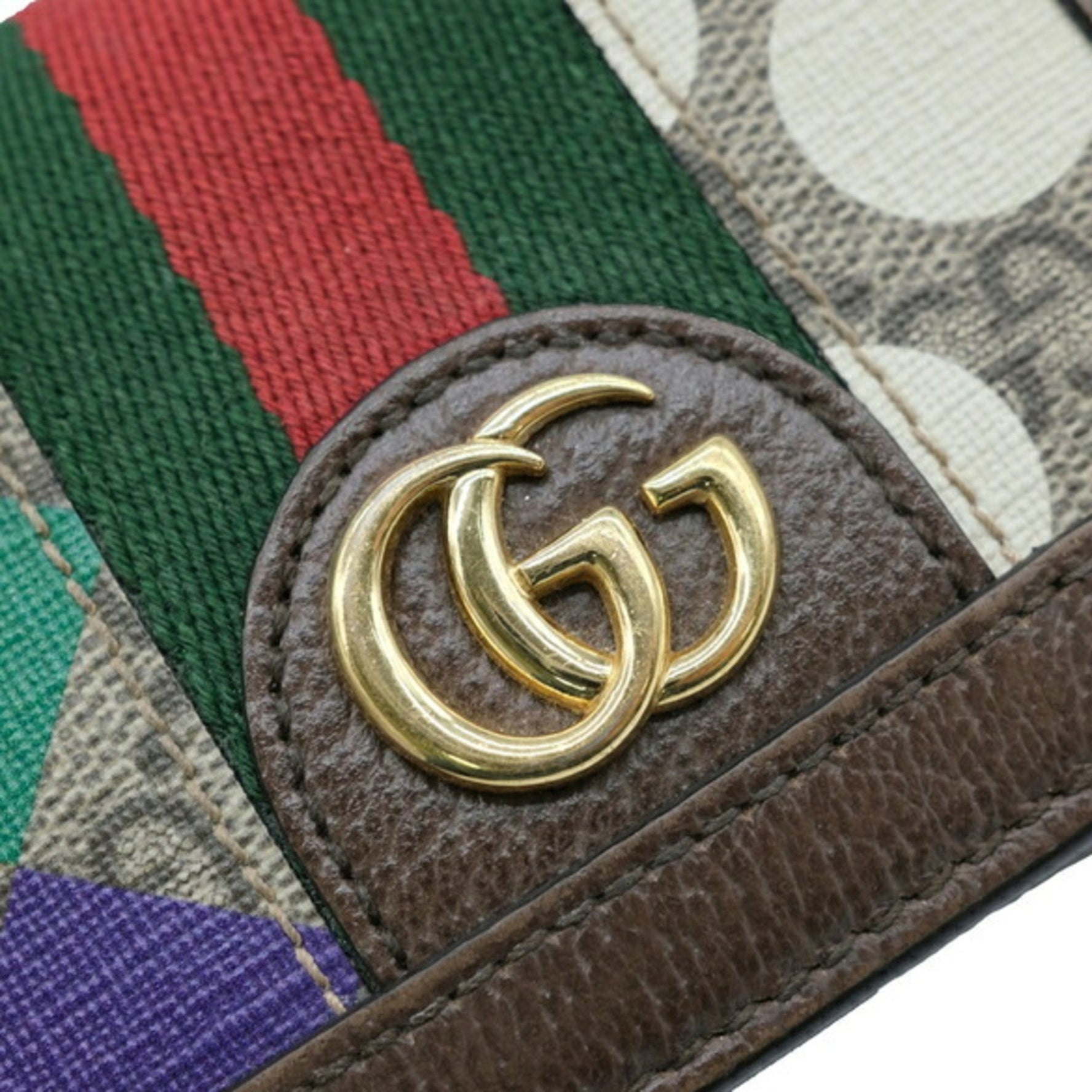 GUCCI Ophidia Bi-fold Wallet with Coin Purse GG Supreme