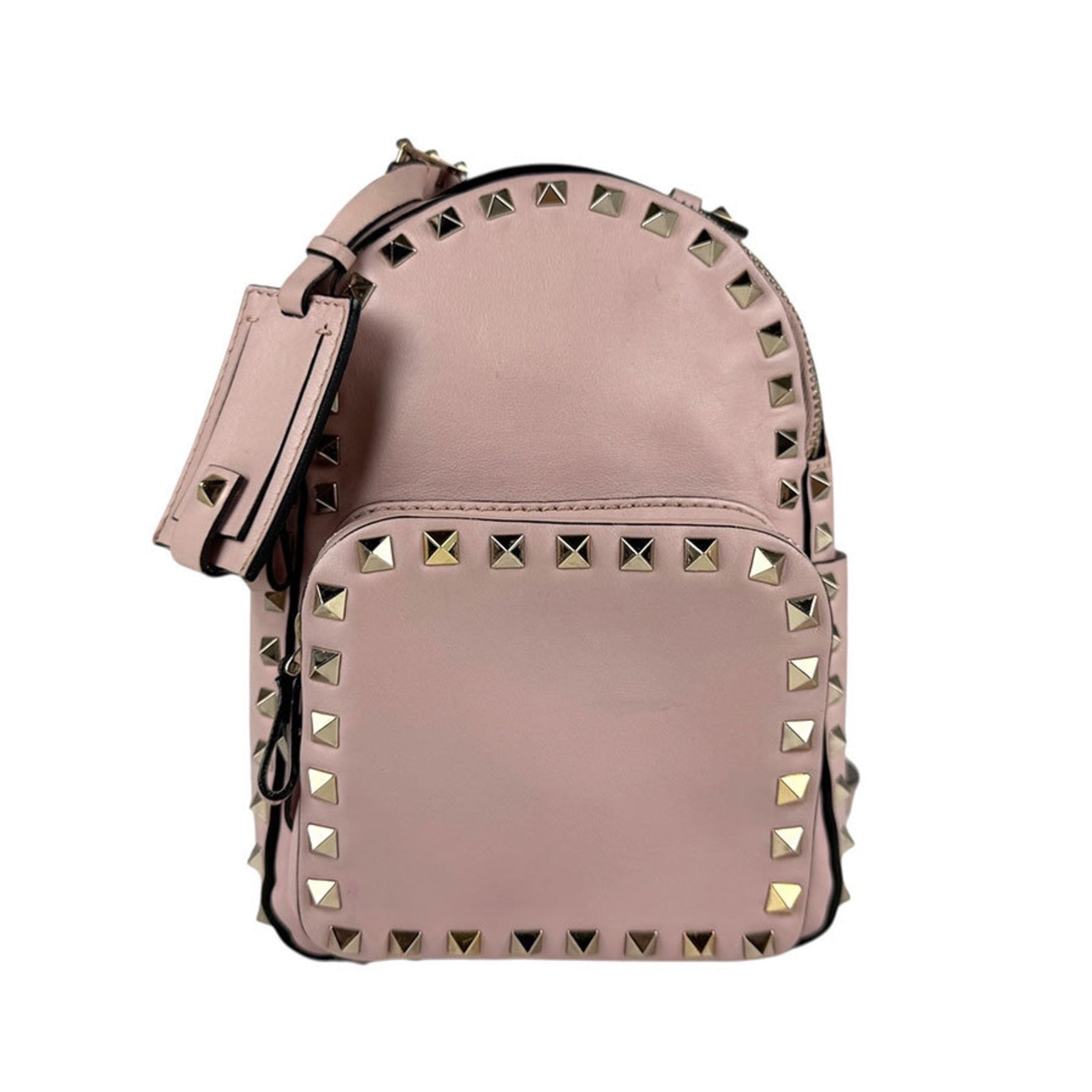 Valentino Garavani Backpack Leather Pink Women's z5184