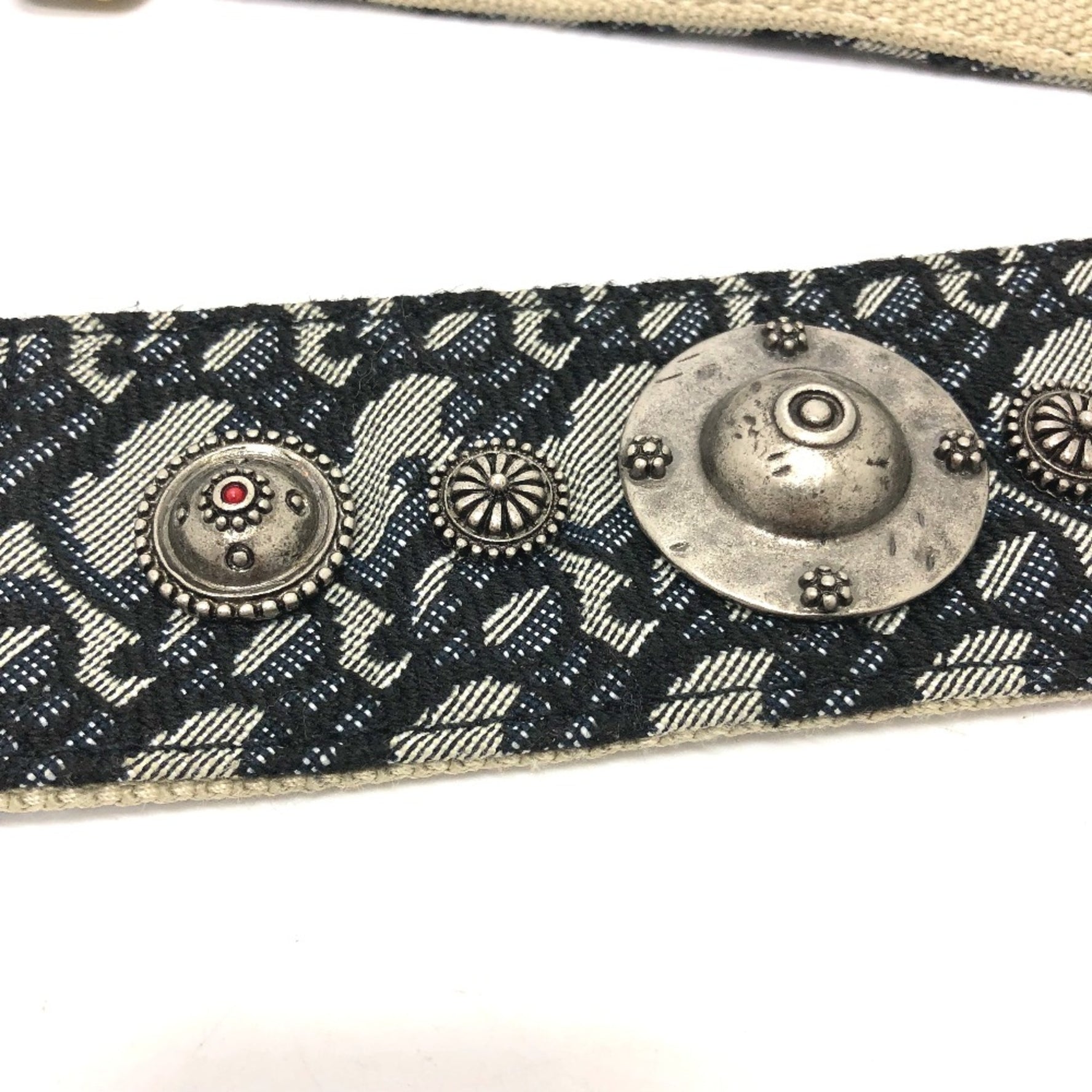 Christian Dior Oblique Strap only Shoulder strap GoldHardware