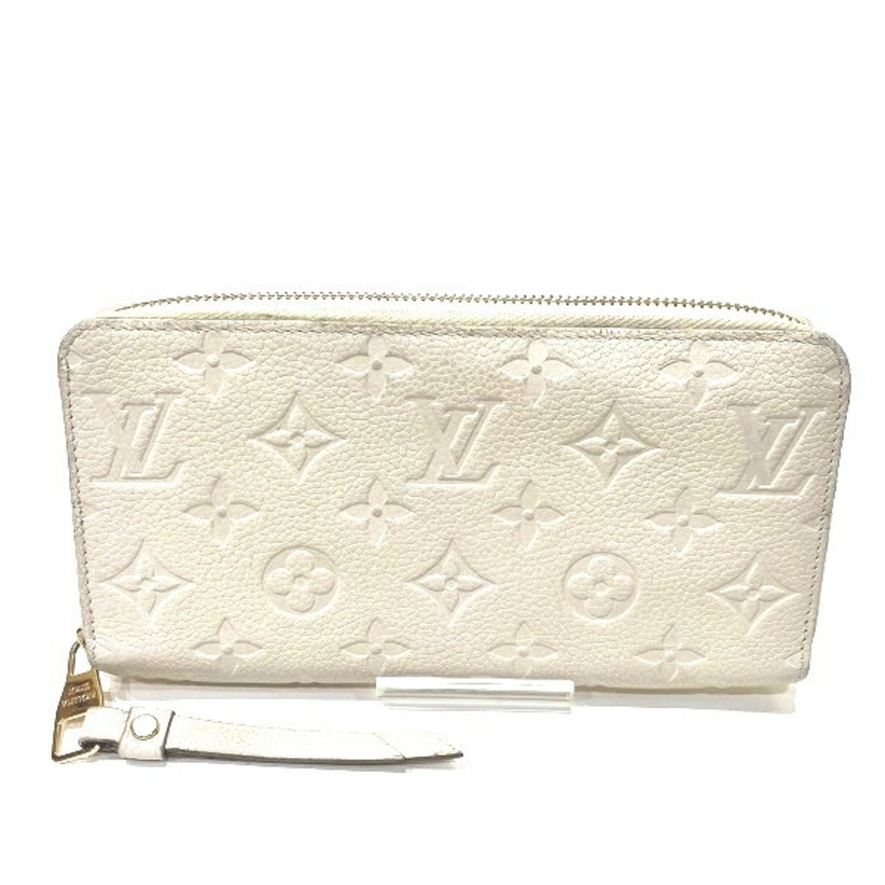 Louis Vuitton Monogram Empreinte Zippy Wallet M60546 Round Long for Women