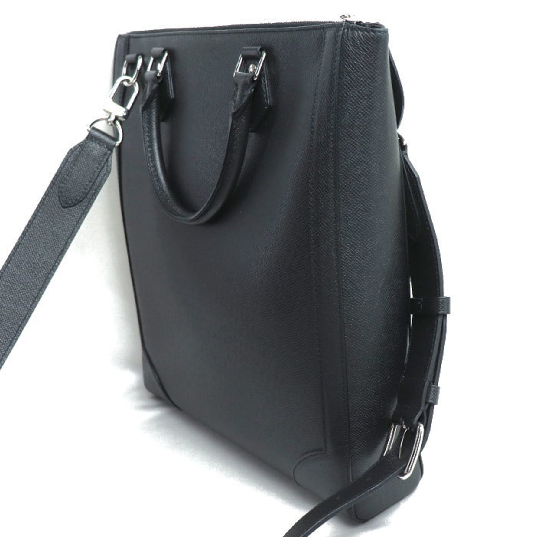 Louis Vuitton Vertical Tote Shoulder Bag Taiga IC Chip