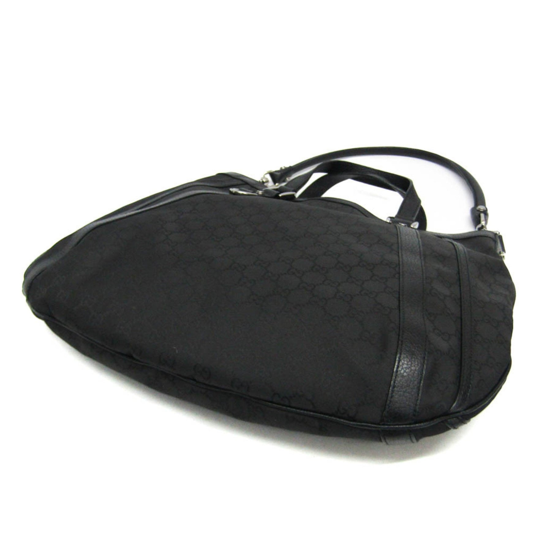 Gucci GG Pattern Leather,Nylon Handbag,Tote Bag