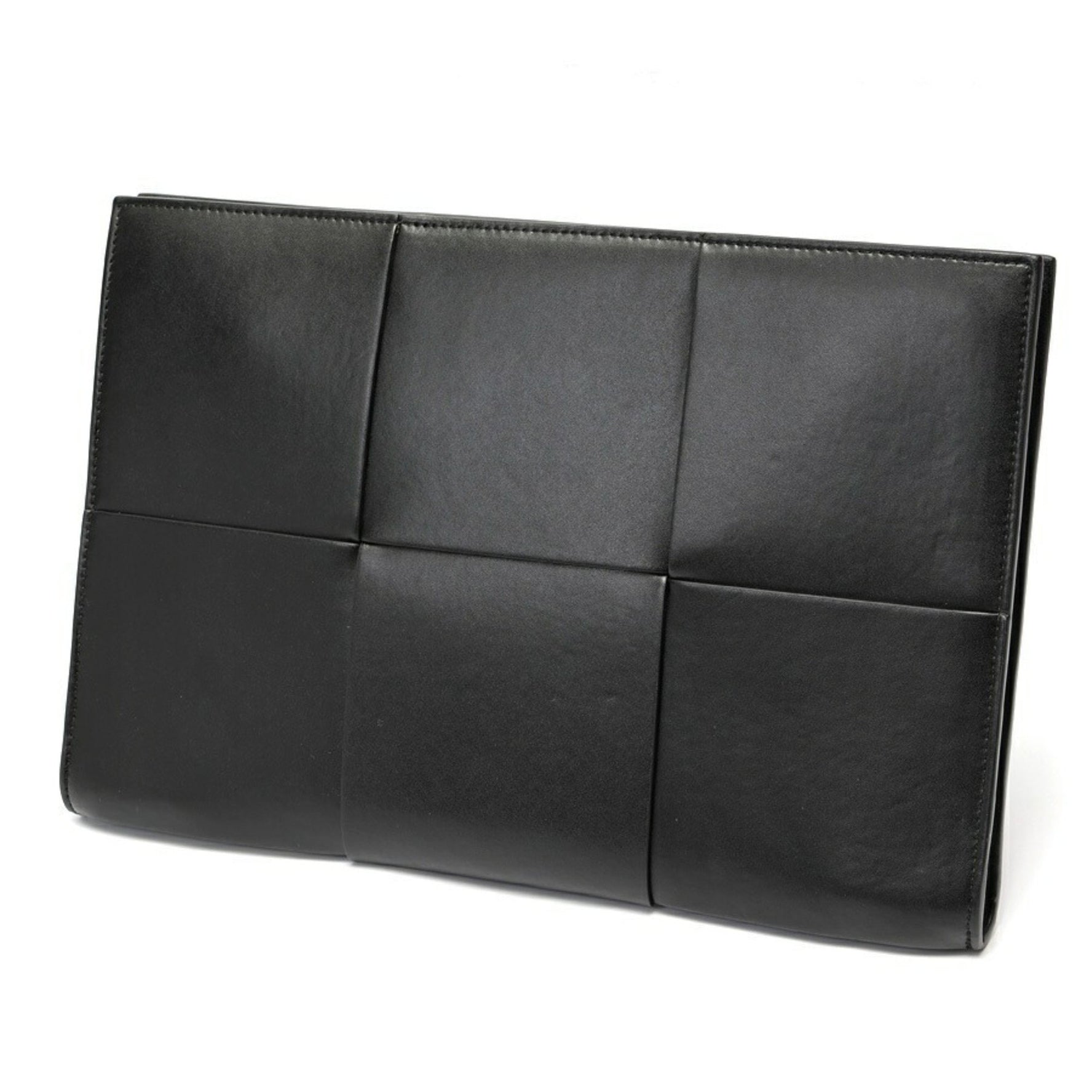 Bottega Veneta Arco Document Case Clutch Bag Intrecciato Leather