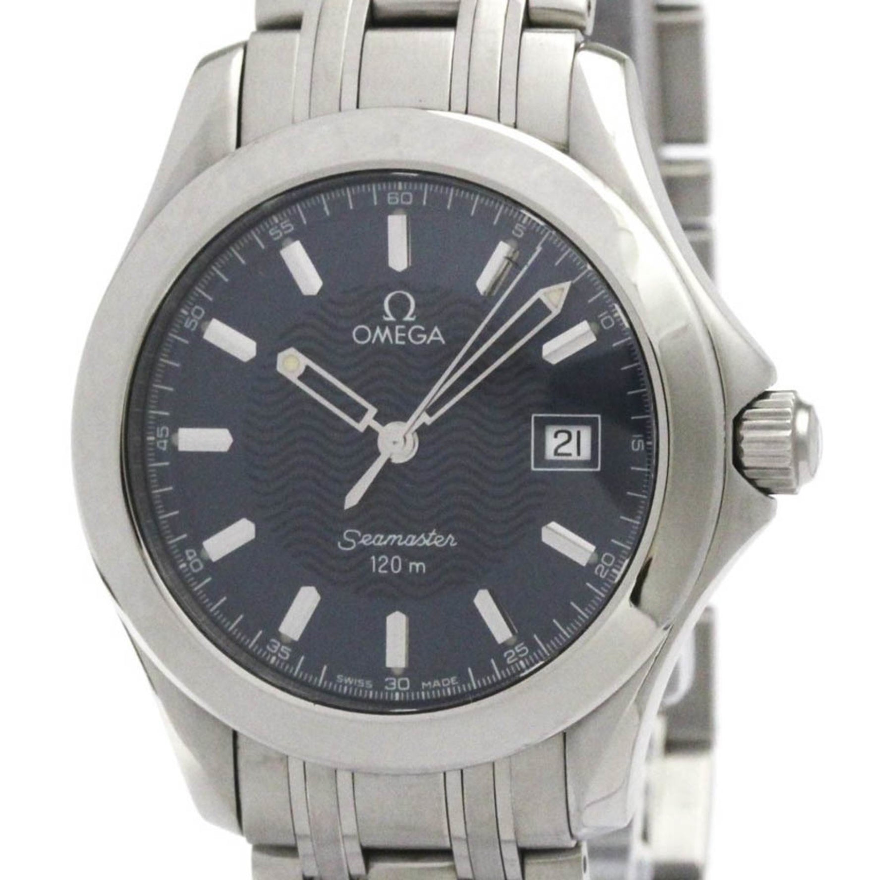OMEGA Seamaster 120M Steel Quartz Mens Watch 2511.81 Polished Polished
