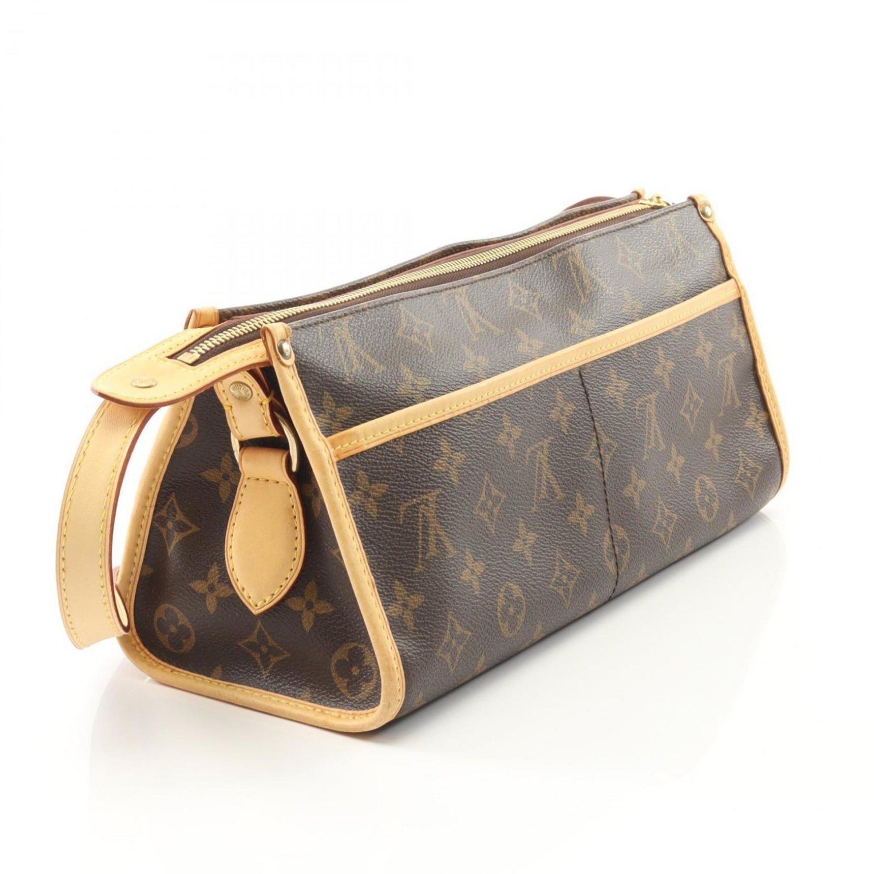 Louis Vuitton Popincourt Long Shoulder Bag, Coated Canvas and Leather, Monogram